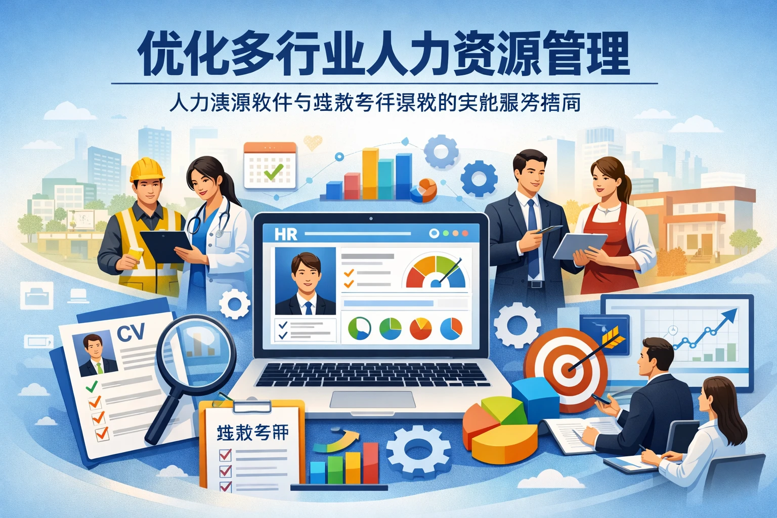 优化多行业人力资源管理：人力资源软件与绩效考评系统的实施服务指南