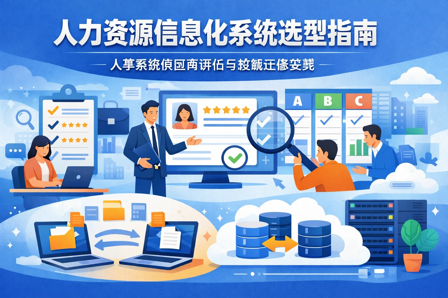 人力资源信息化系统选型指南：人事系统供应商评估与数据迁移实践