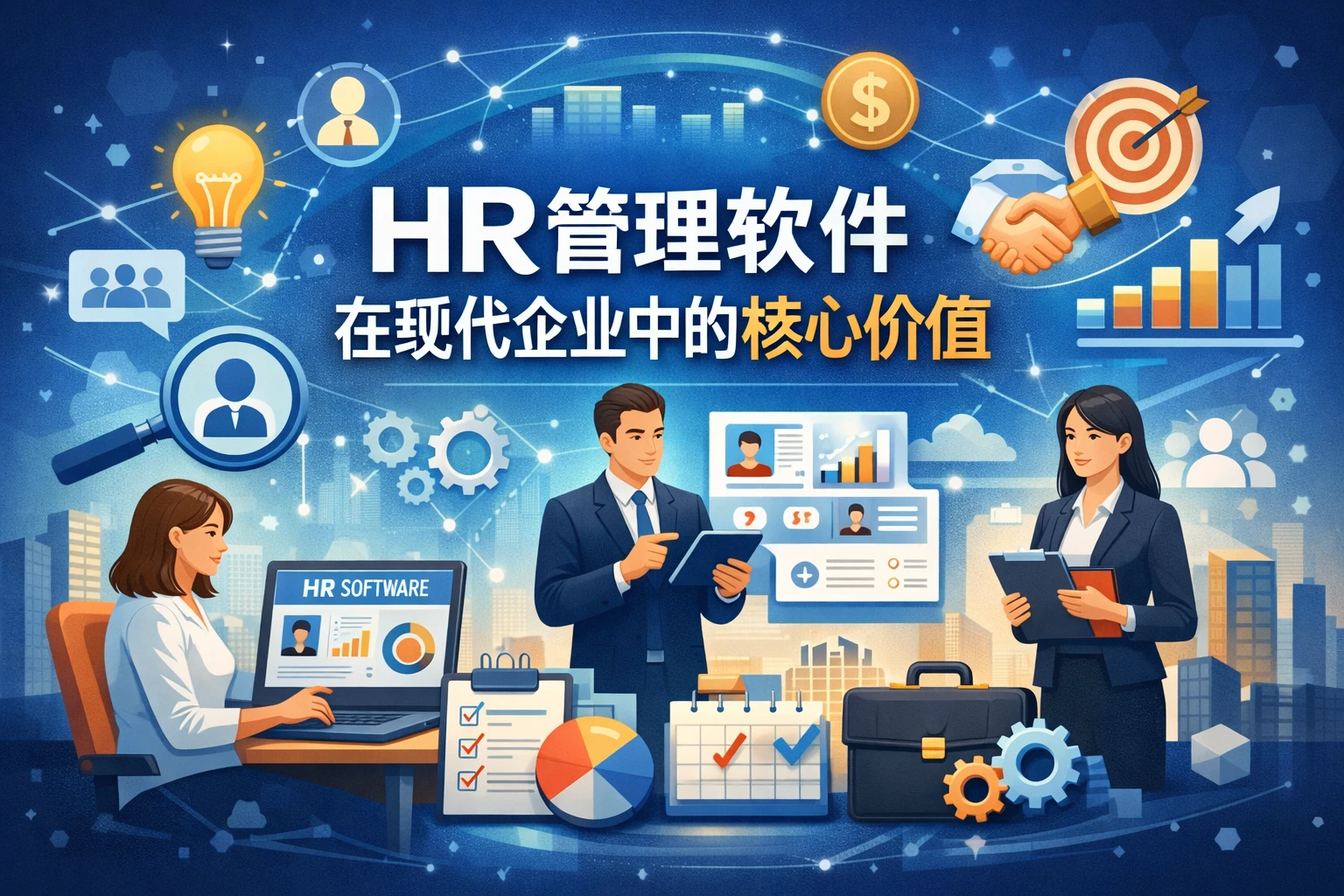 HR管理软件在现代企业中的核心价值