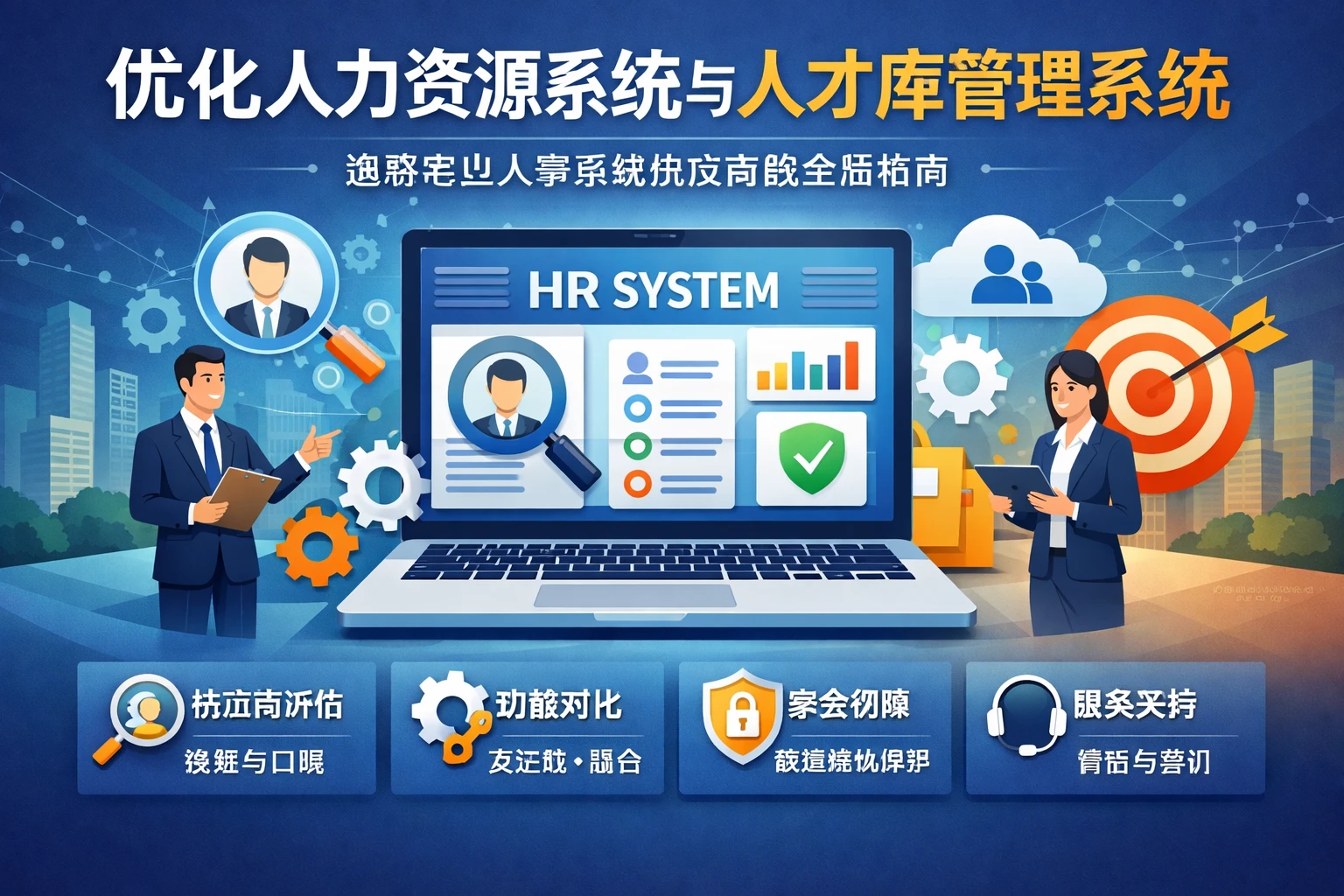 优化人力资源系统与人才库管理系统：选择专业人事系统供应商的全面指南