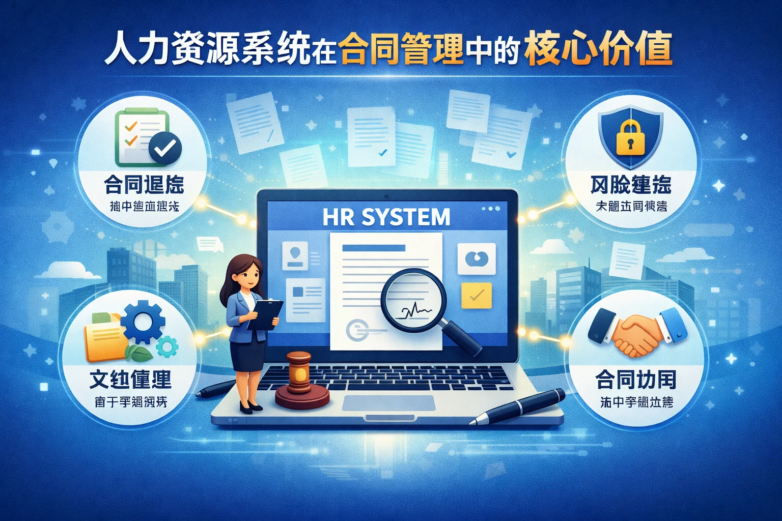 人力资源系统在合同管理中的核心价值