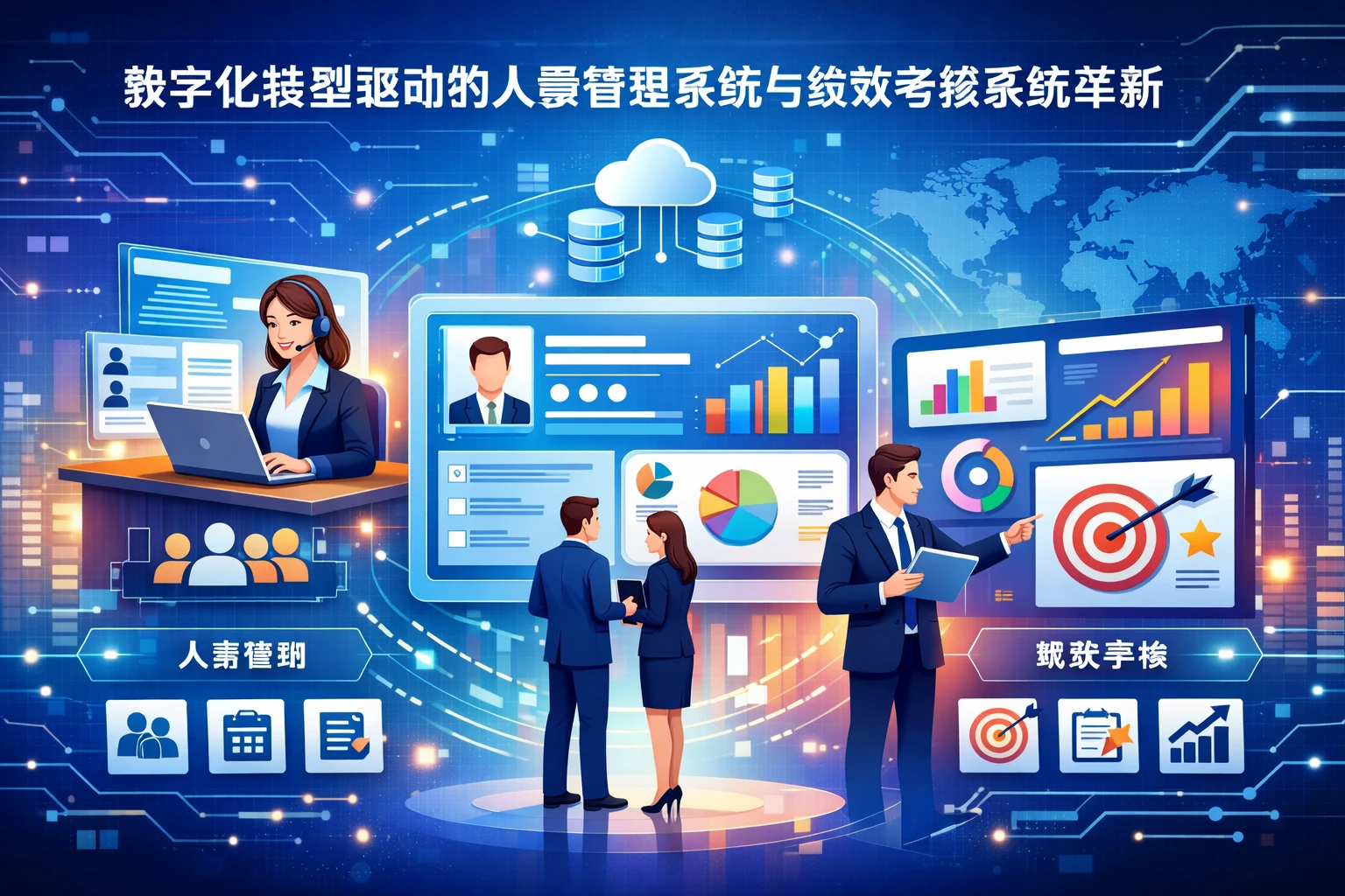 数字化转型驱动的人事管理系统与绩效考核系统革新