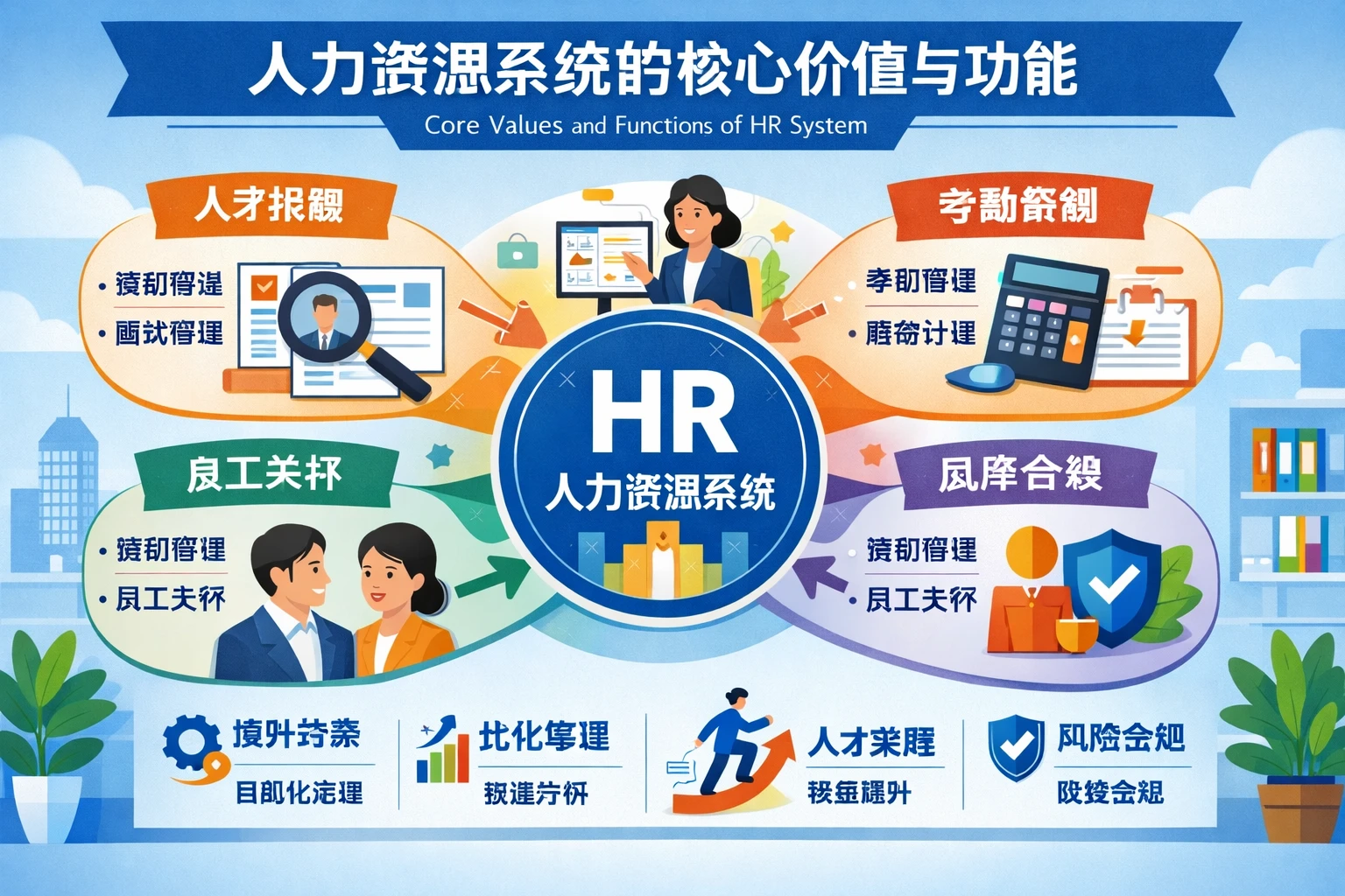 人力资源系统的核心价值与功能