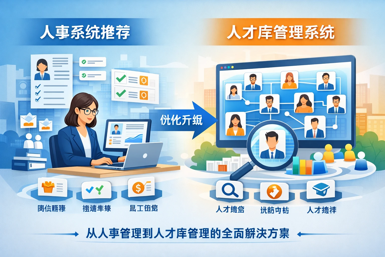 优化人力资源信息化系统：从人事系统推荐到人才库管理系统的全面解决方案