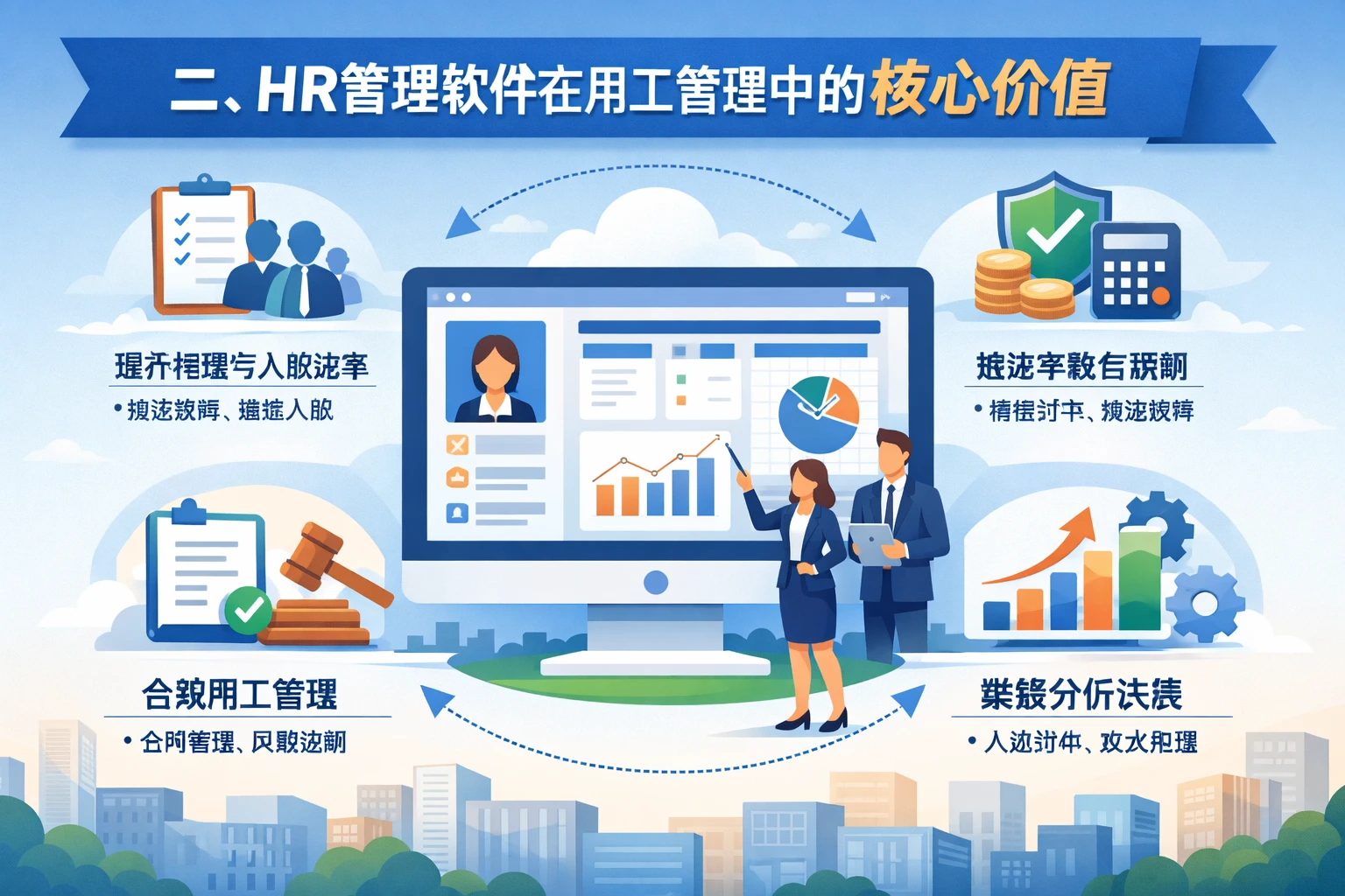二、HR管理软件在用工管理中的核心价值