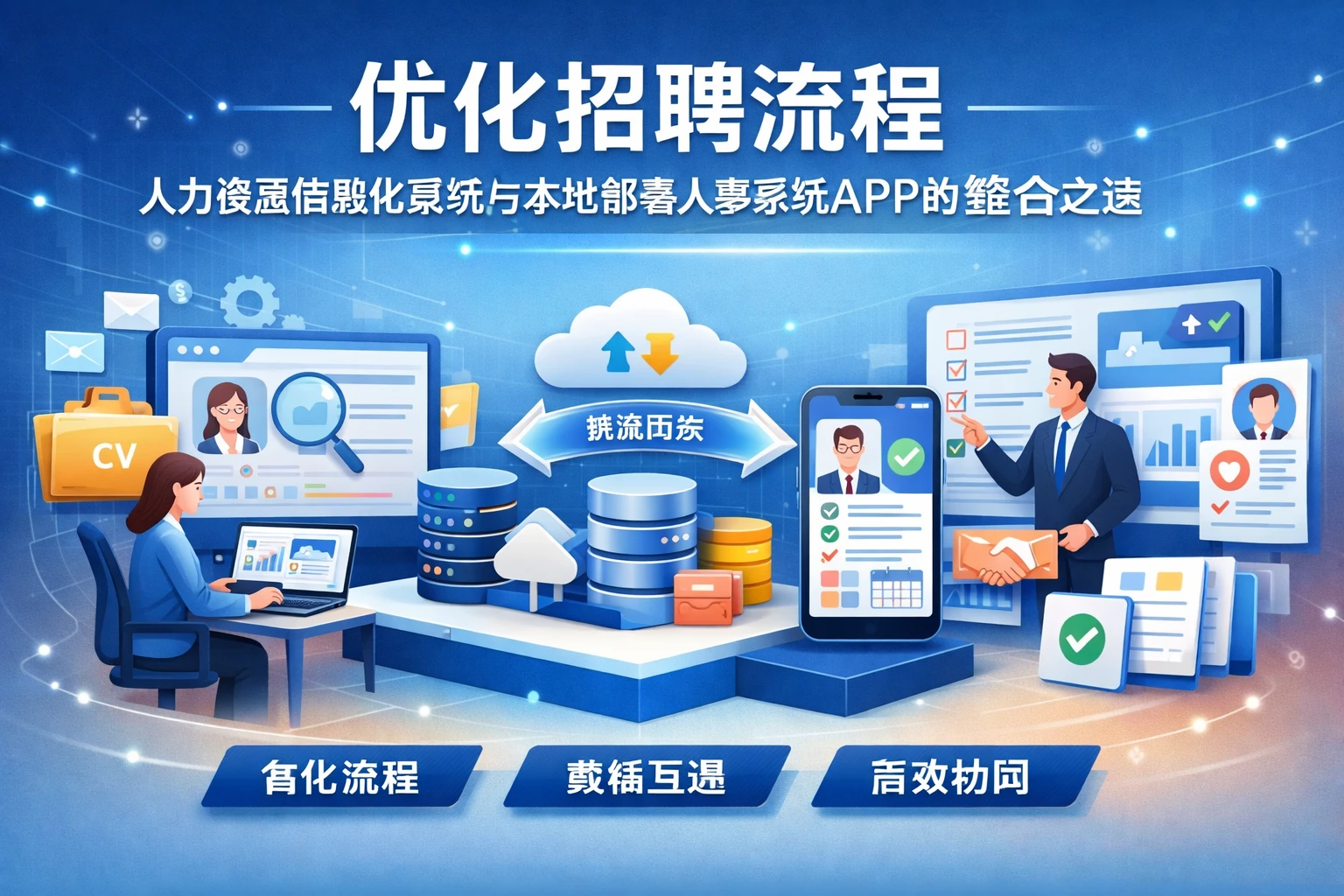优化招聘流程：人力资源信息化系统与本地部署人事系统APP的整合之道