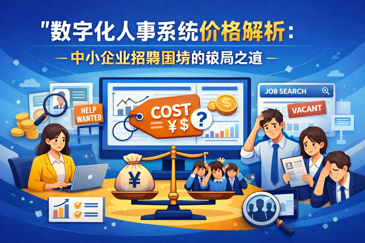 数字化人事系统价格解析：中小企业招聘困境的破局之道