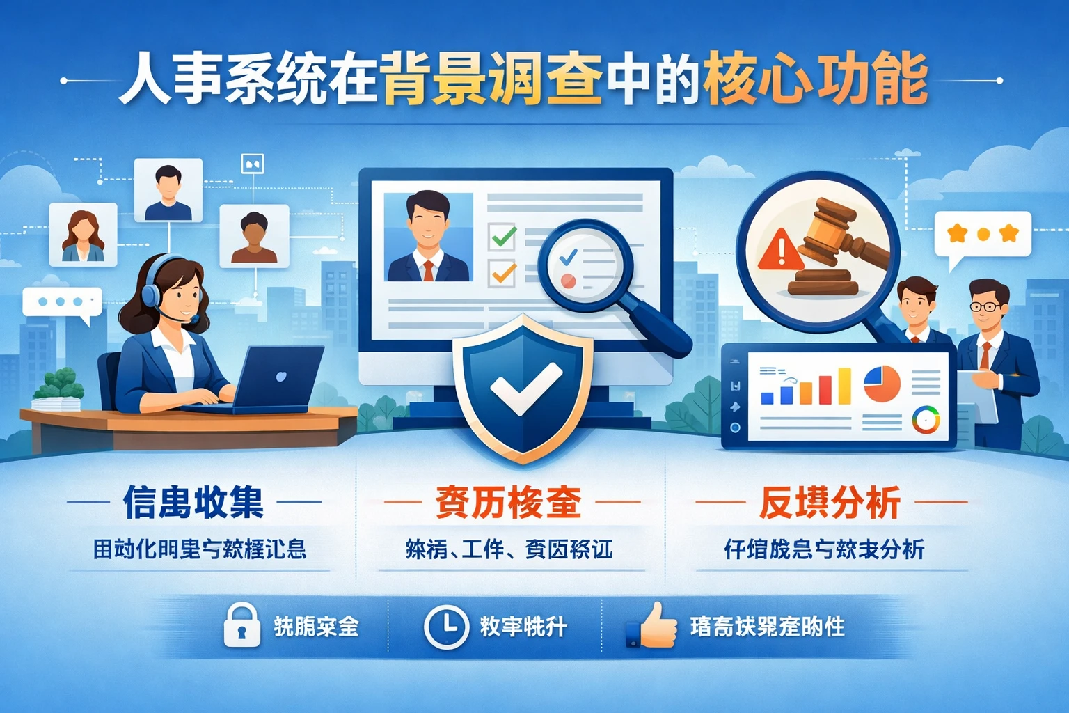 人事系统在背景调查中的核心功能
