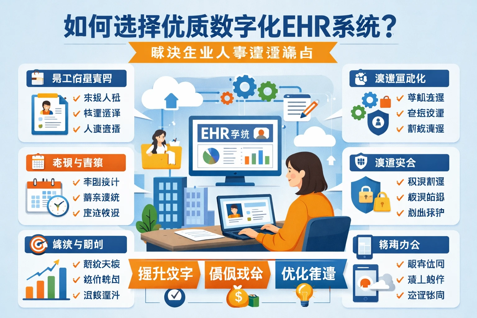 如何选择优质数字化EHR系统：解决企业人事管理痛点