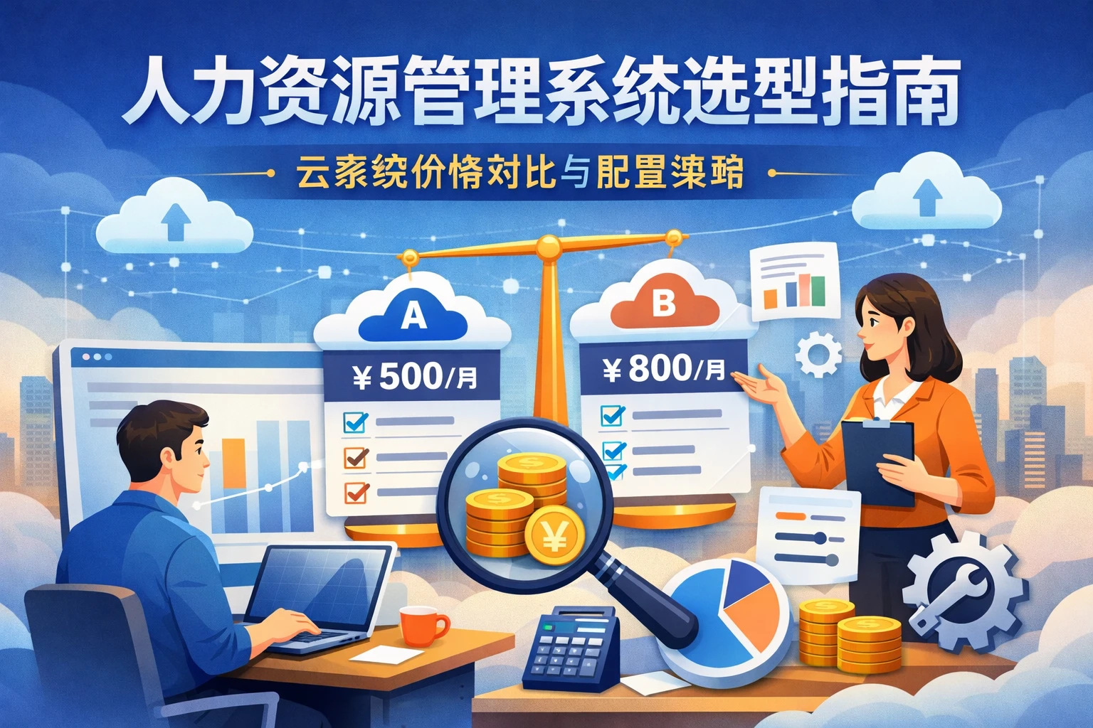 人力资源管理系统选型指南：云系统价格对比与配置策略