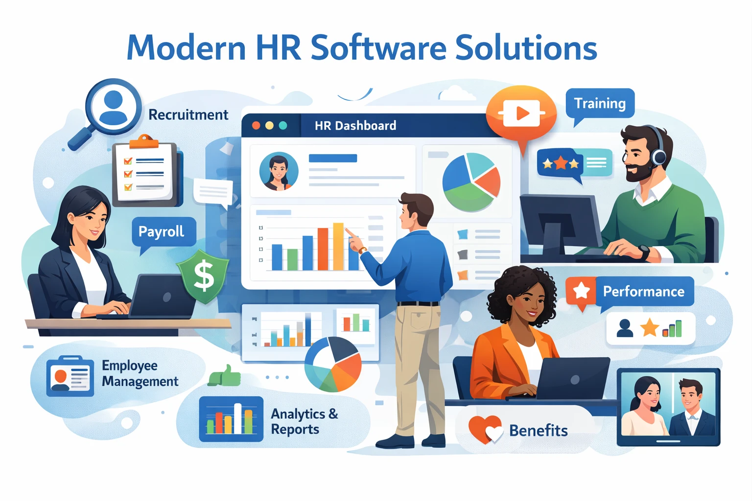 现代人力资源软件的解决方案