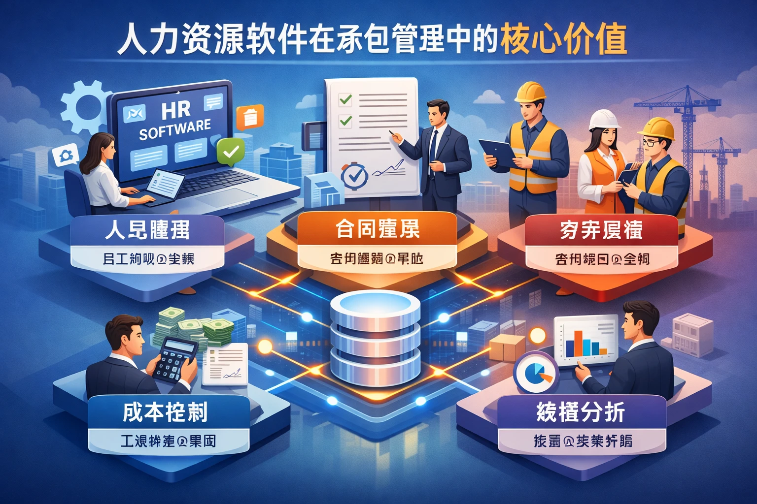 人力资源软件在承包管理中的核心价值