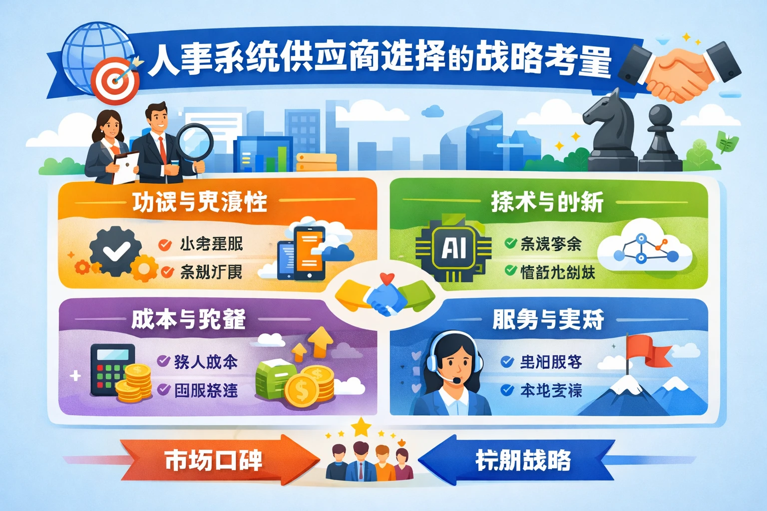 人事系统供应商选择的战略考量