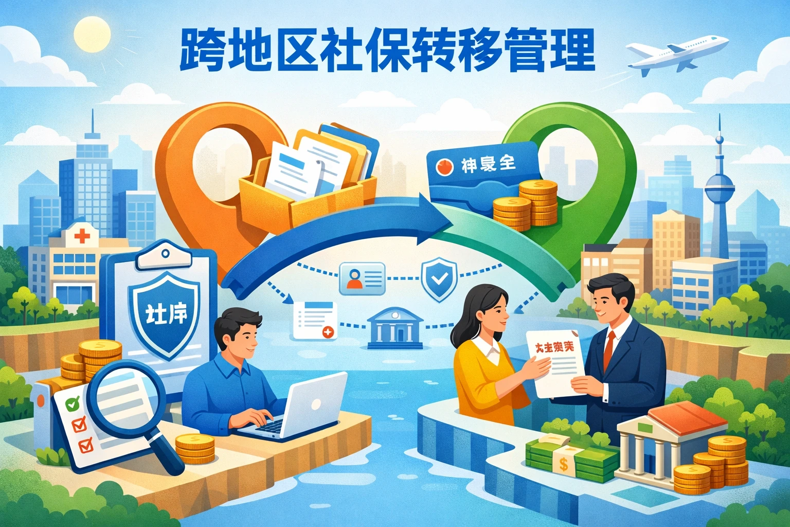 跨地区社保转移管理