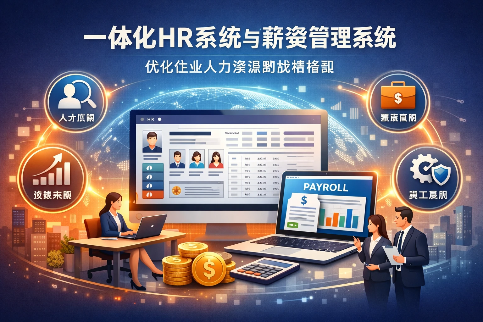 一体化HR系统与薪资管理系统:优化企业人力资源的战略转型