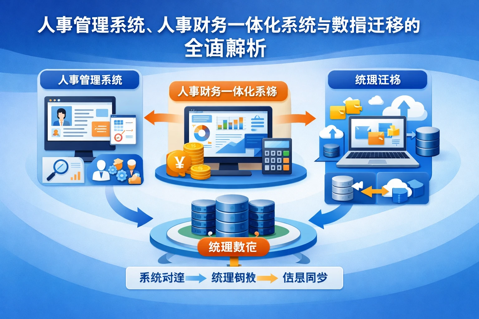 人事管理系统、人事财务一体化系统与数据迁移的全面解析