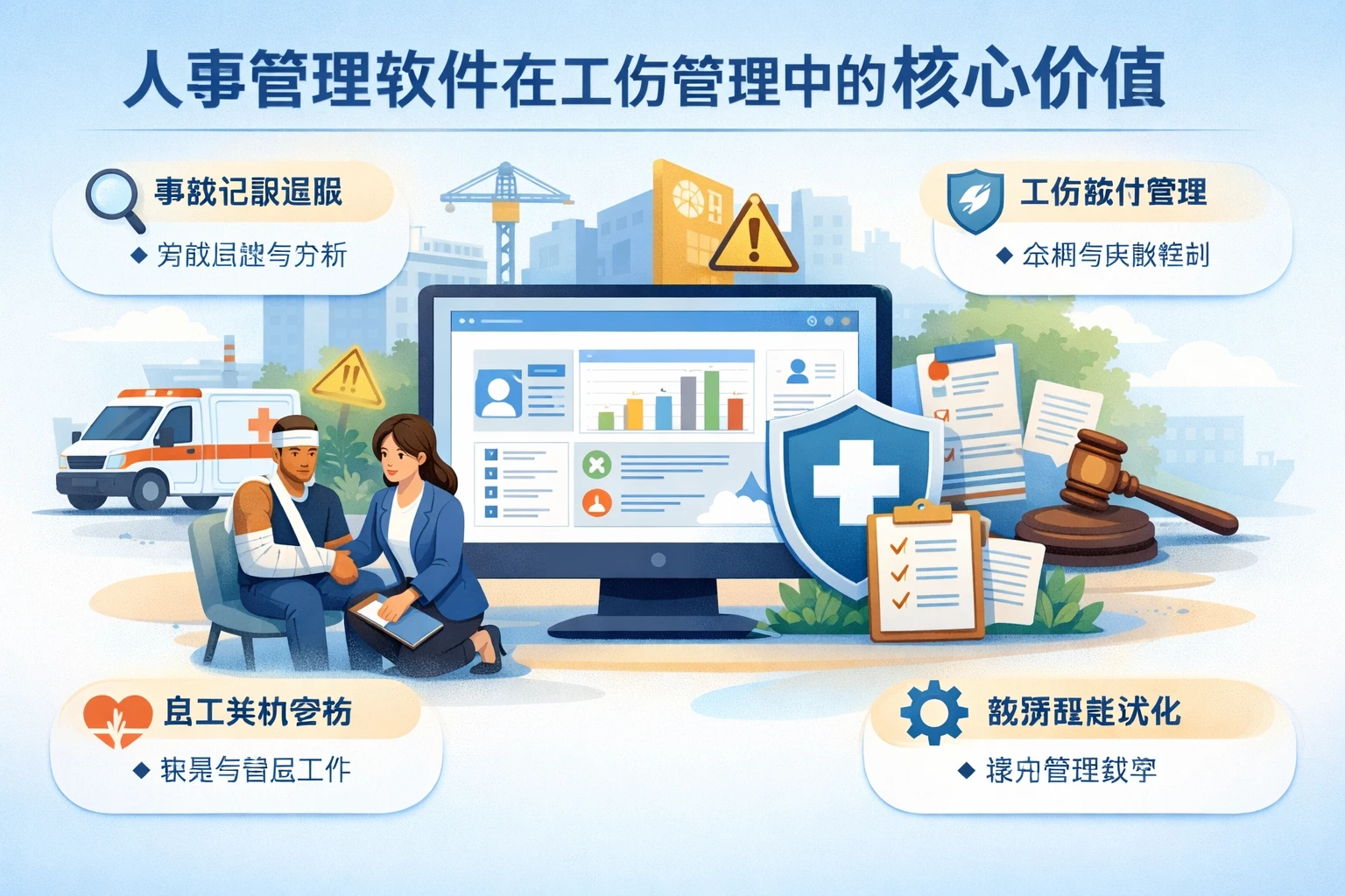 人事管理软件在工伤管理中的核心价值