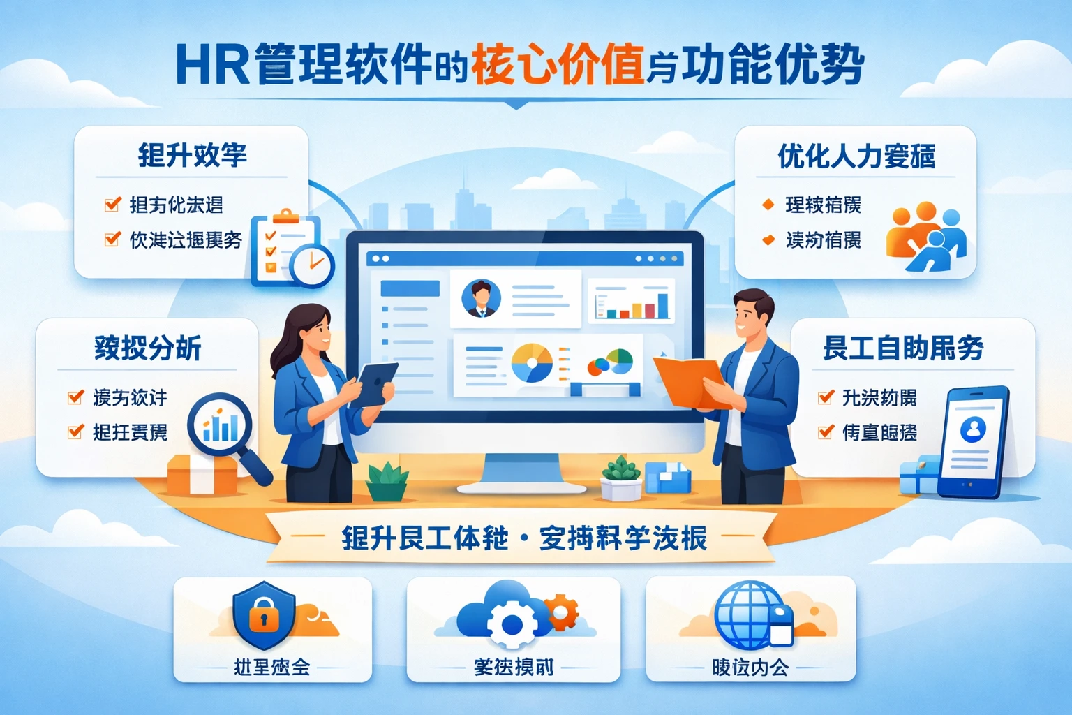 HR管理软件的核心价值与功能优势