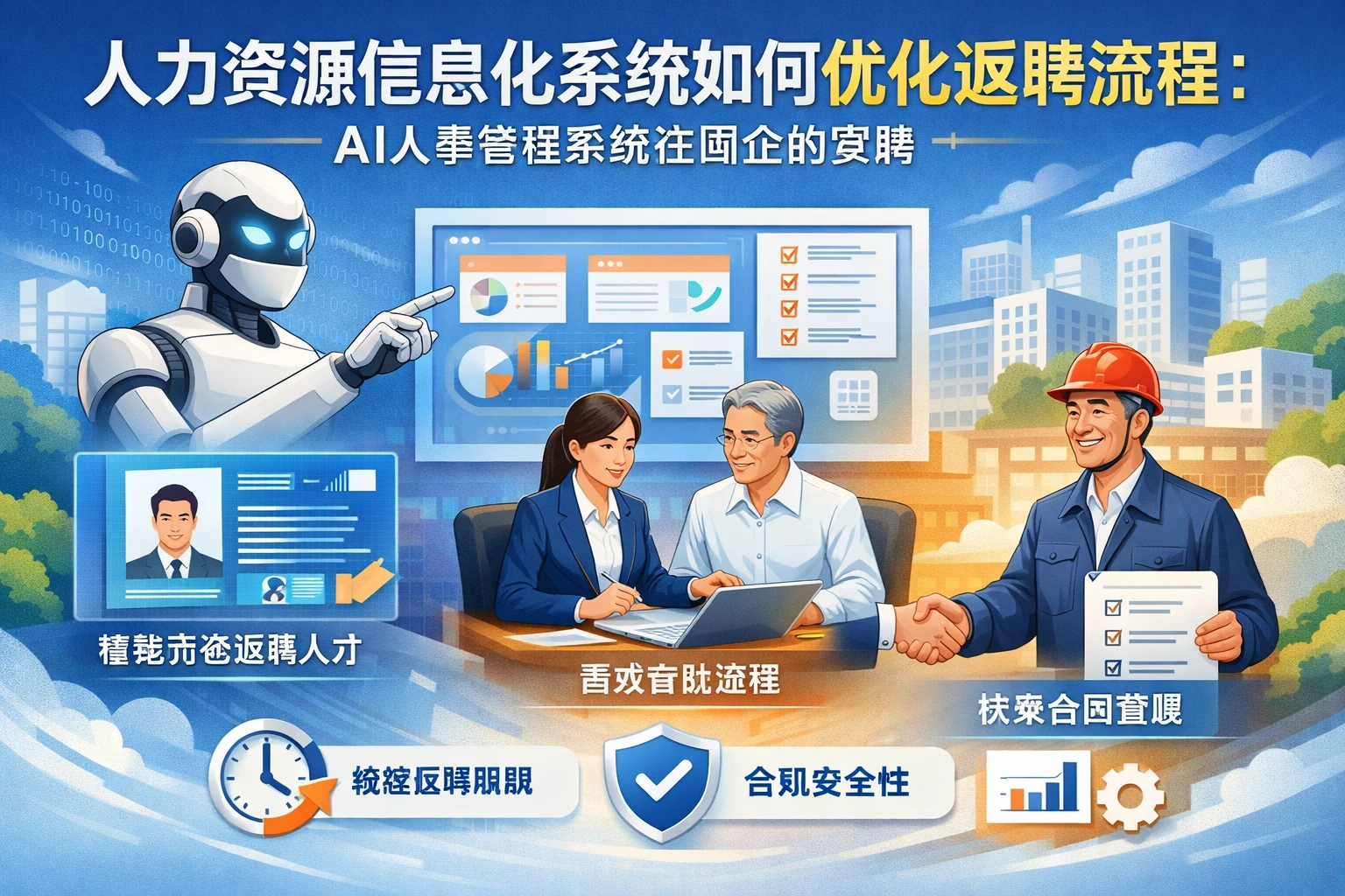 人力资源信息化系统如何优化返聘流程：AI人事管理系统在国企的实践