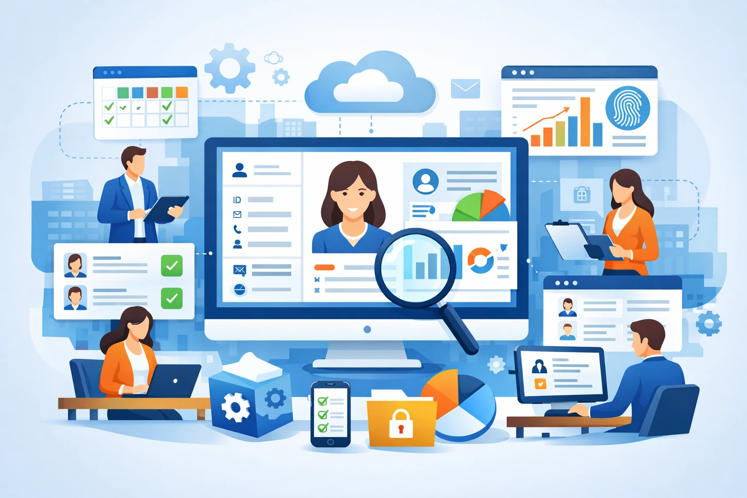 全面的员工信息管理