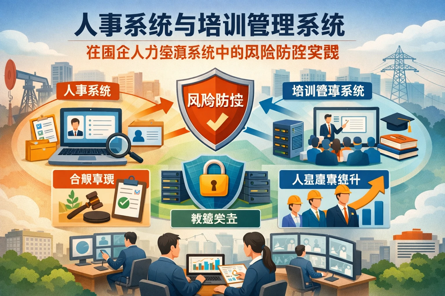 人事系统与培训管理系统在国企人力资源系统中的风险防控实践