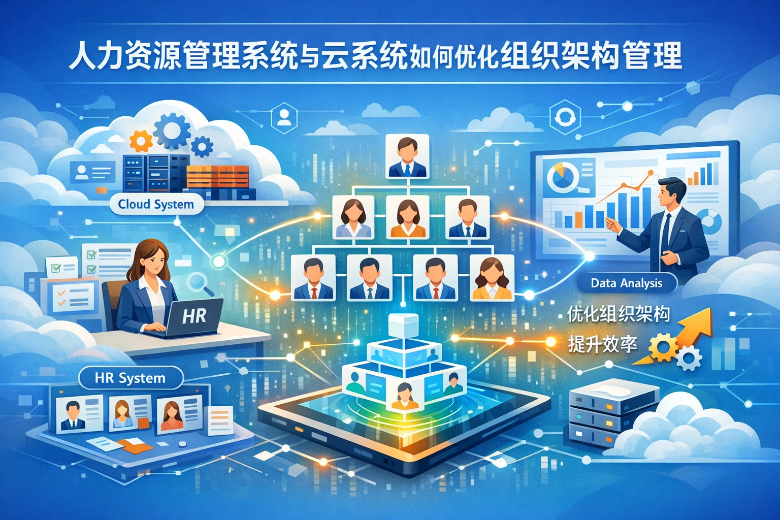 人力资源管理系统与云系统如何优化组织架构管理