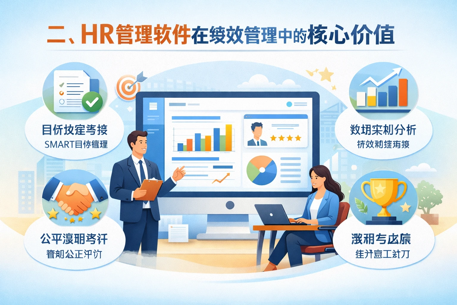二、HR管理软件在绩效管理中的核心价值