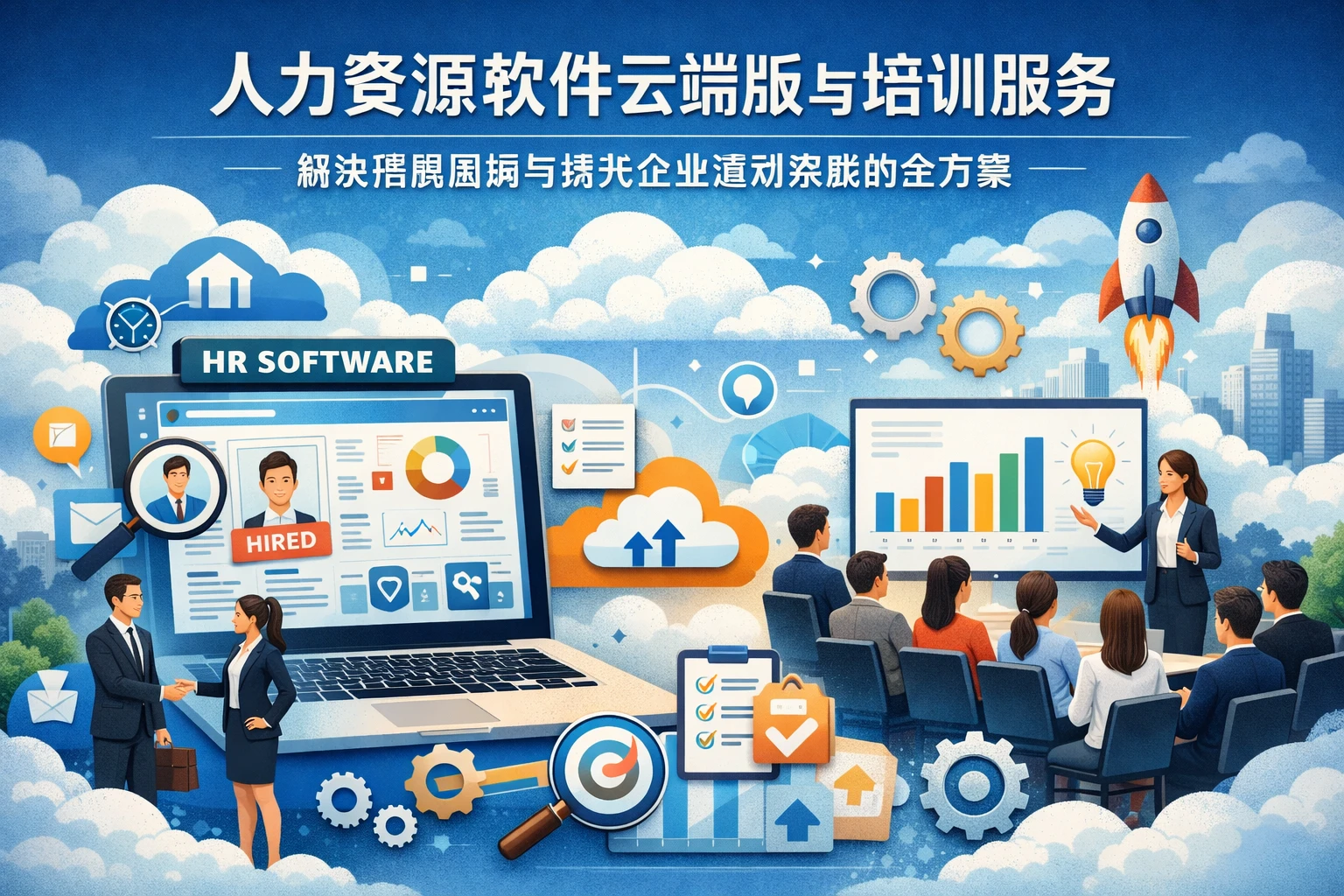 人力资源软件云端版与培训服务：解决招聘困境与提升企业活动效能的全方案