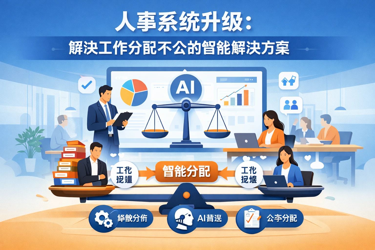 人事系统升级：解决工作分配不公的智能解决方案