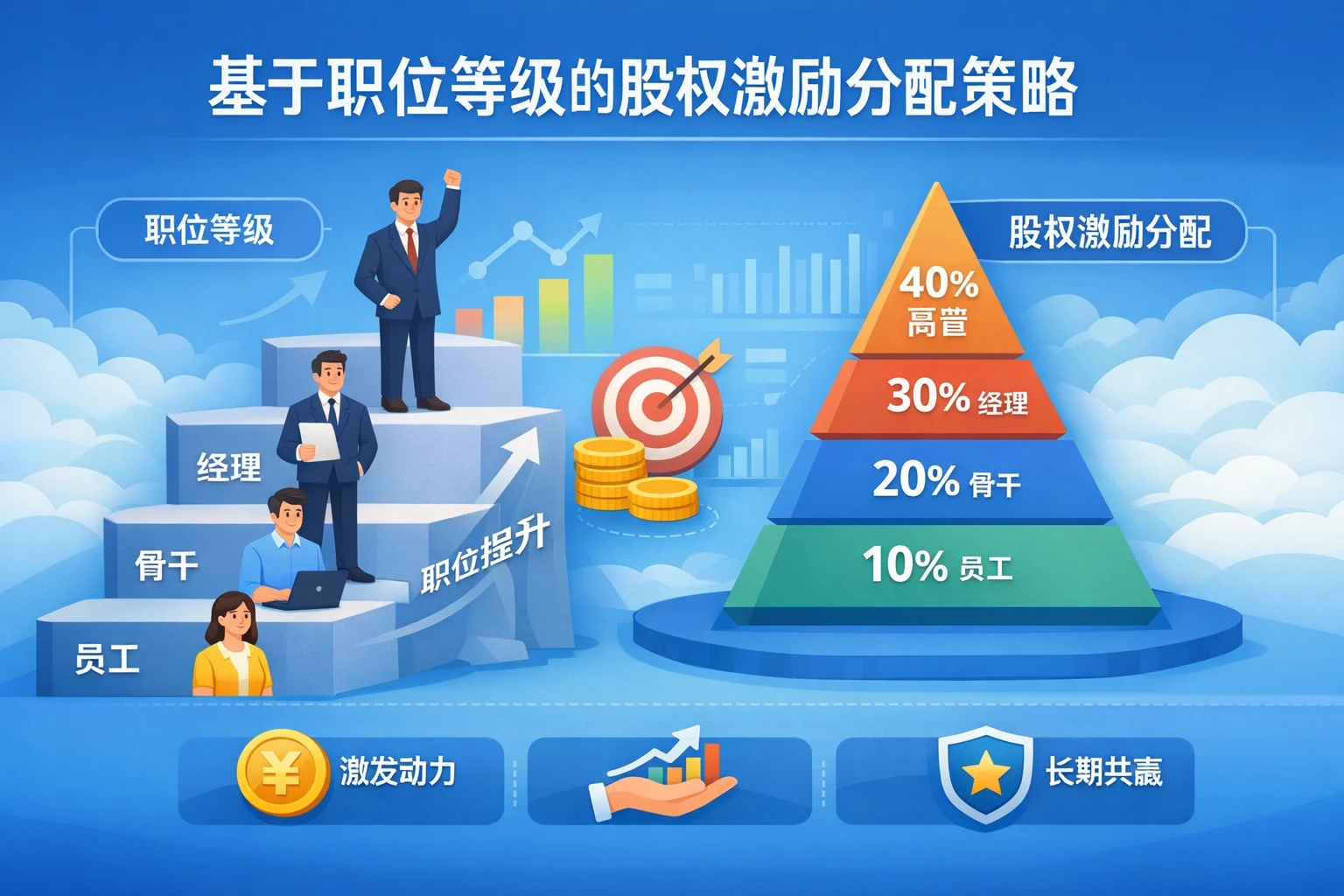 基于职位等级的股权激励分配策略