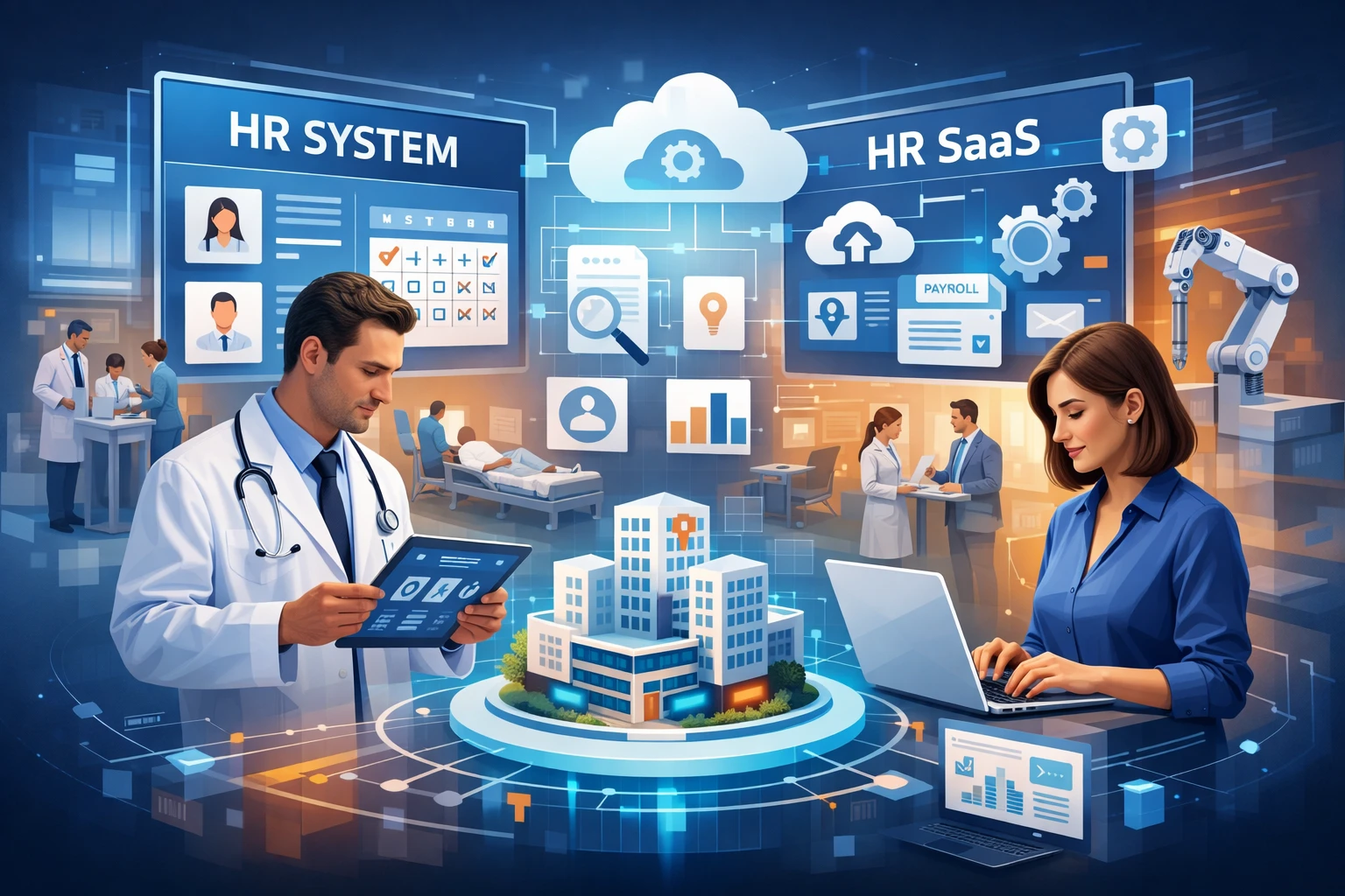 现代人事系统与人事SaaS系统在医院领域的创新应用