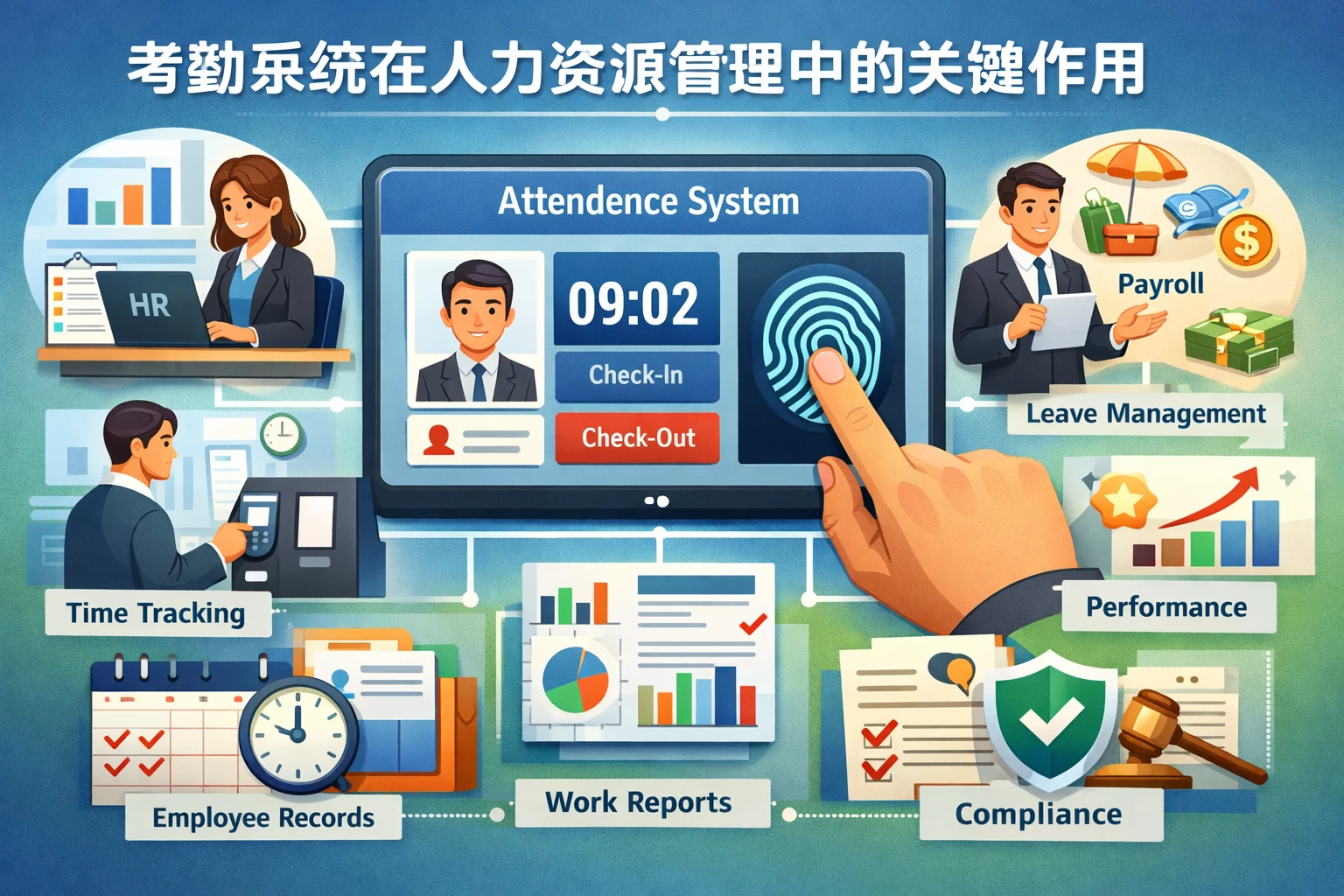 考勤系统在人力资源管理中的关键作用
