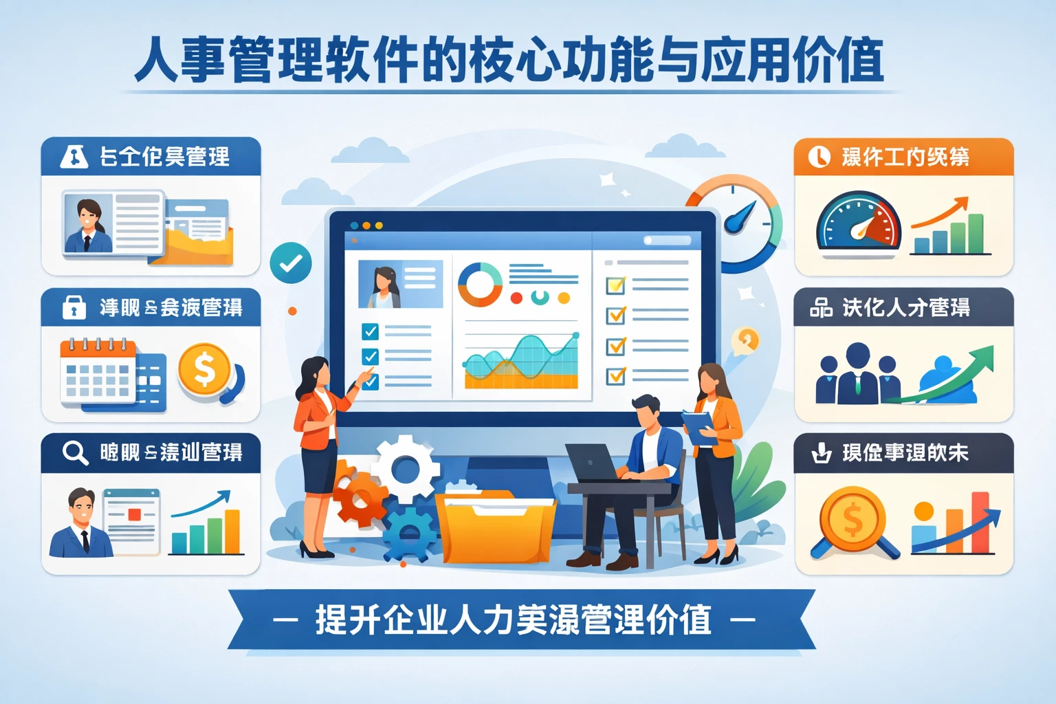 人事管理软件的核心功能与应用价值
