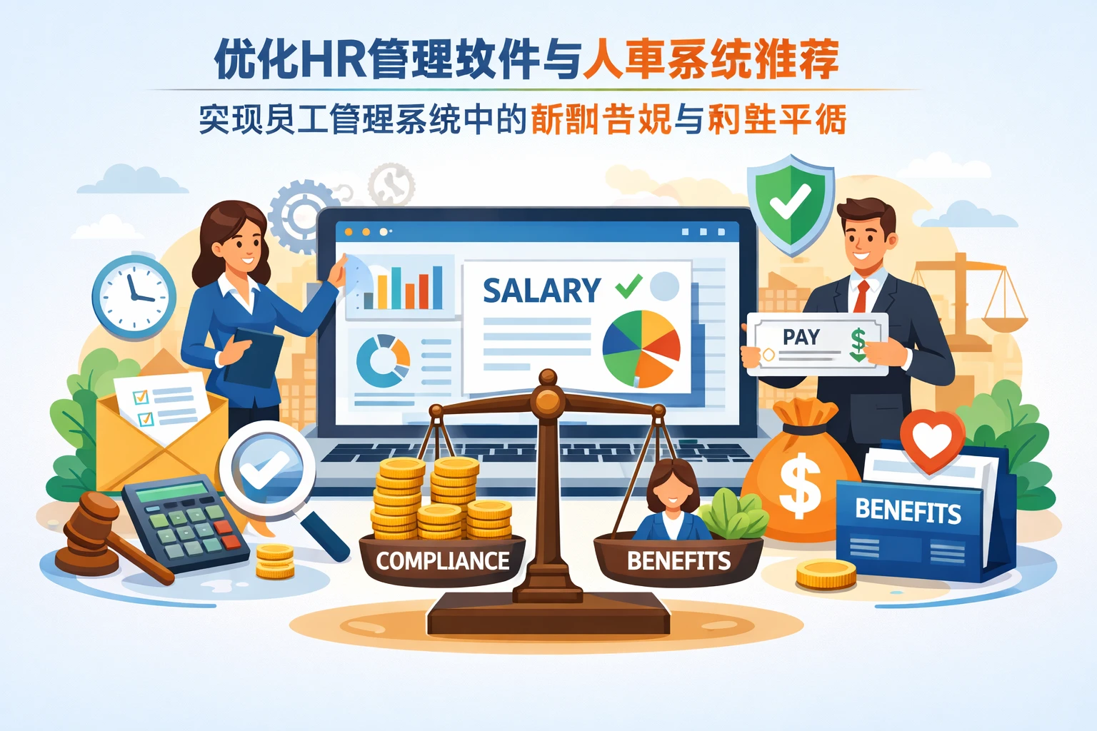 优化HR管理软件与人事系统推荐:实现员工管理系统中的薪酬合规与利益平衡