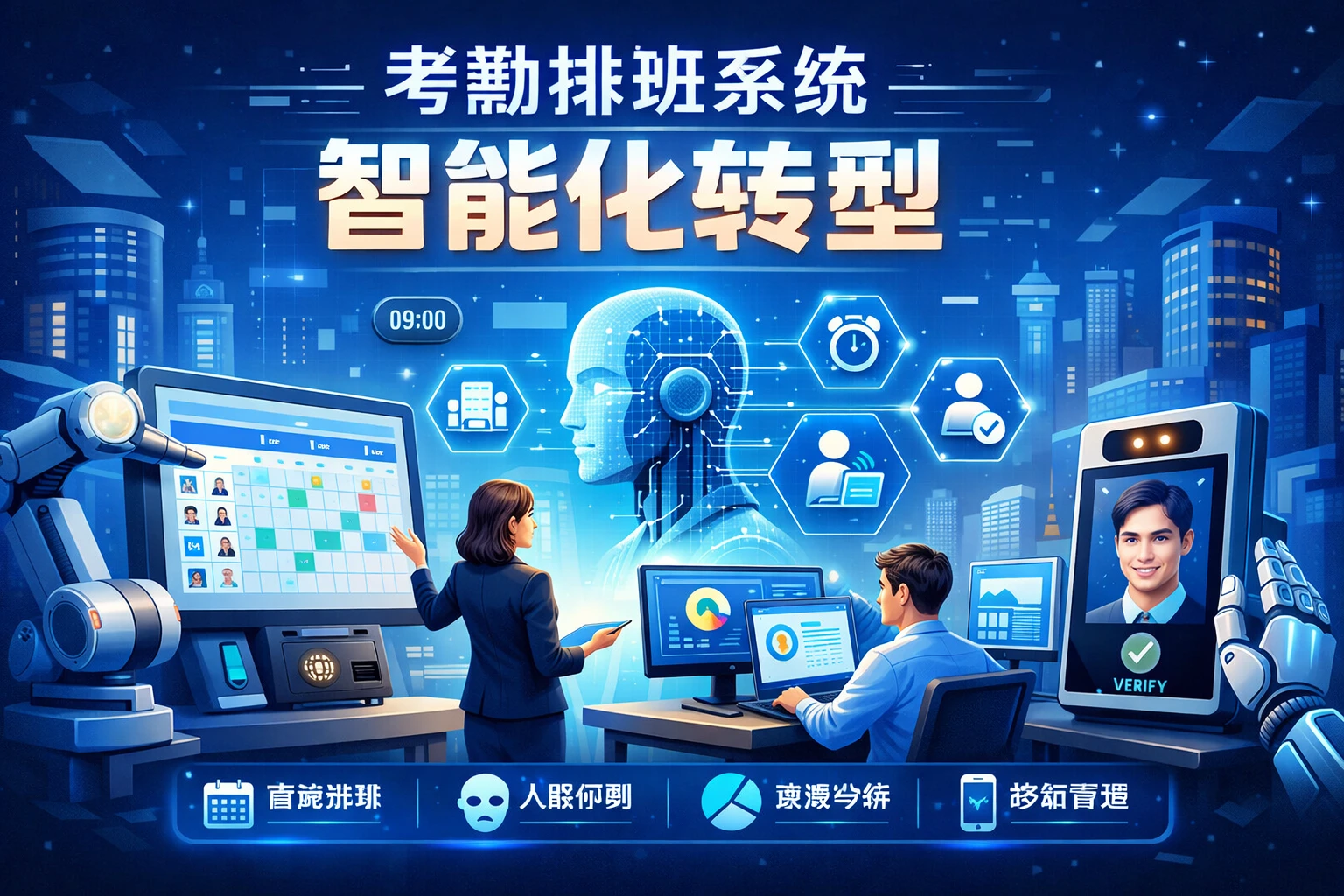 考勤排班系统的智能化转型