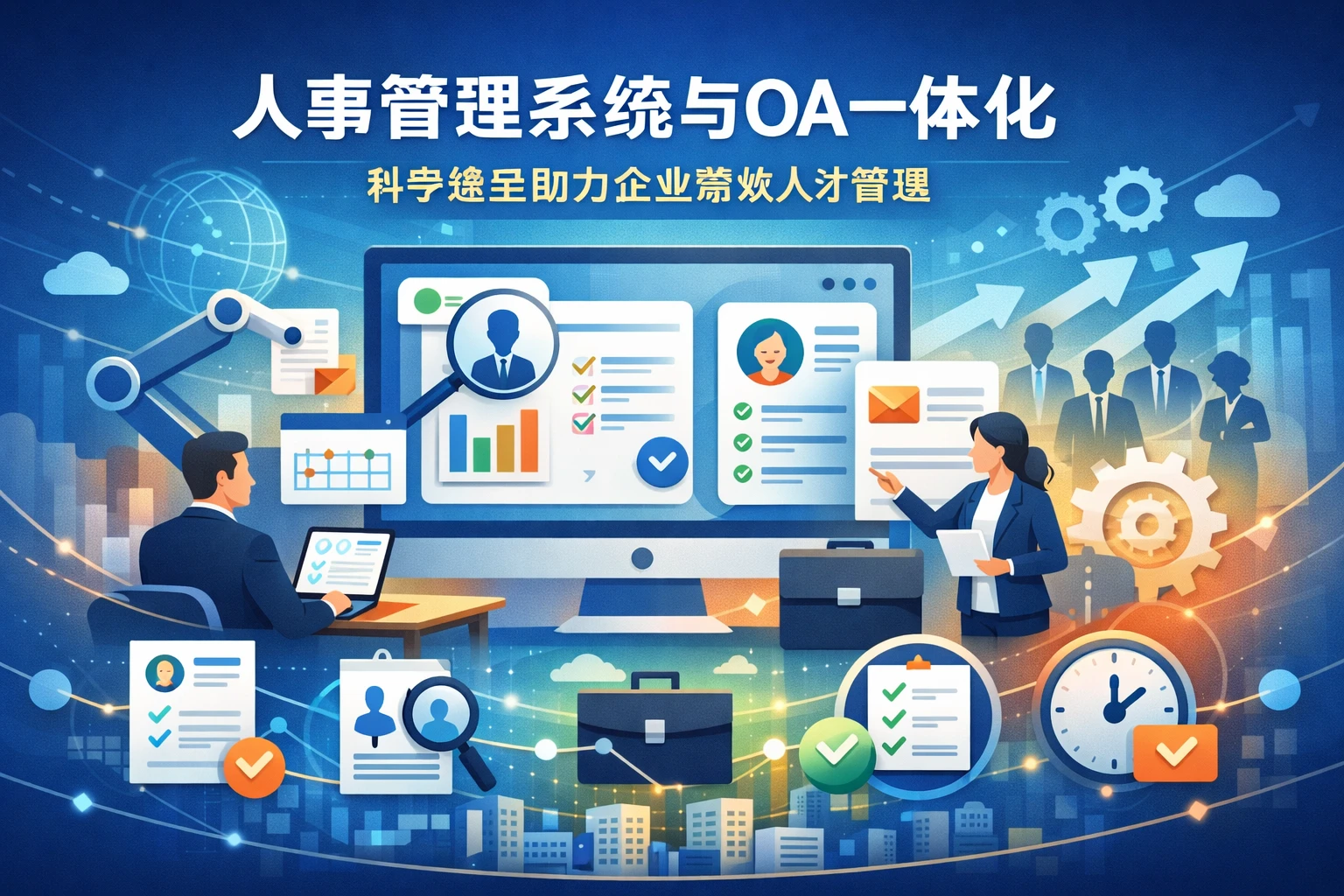 人事管理系统与OA一体化：科学选型助力企业高效人才管理