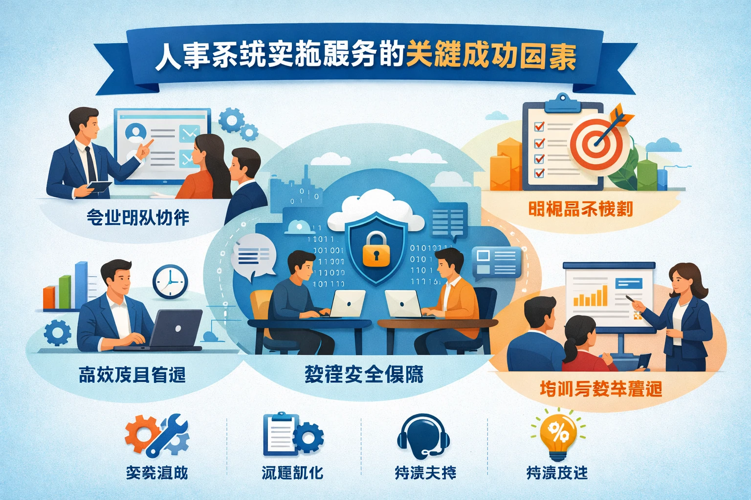 人事系统实施服务的关键成功因素