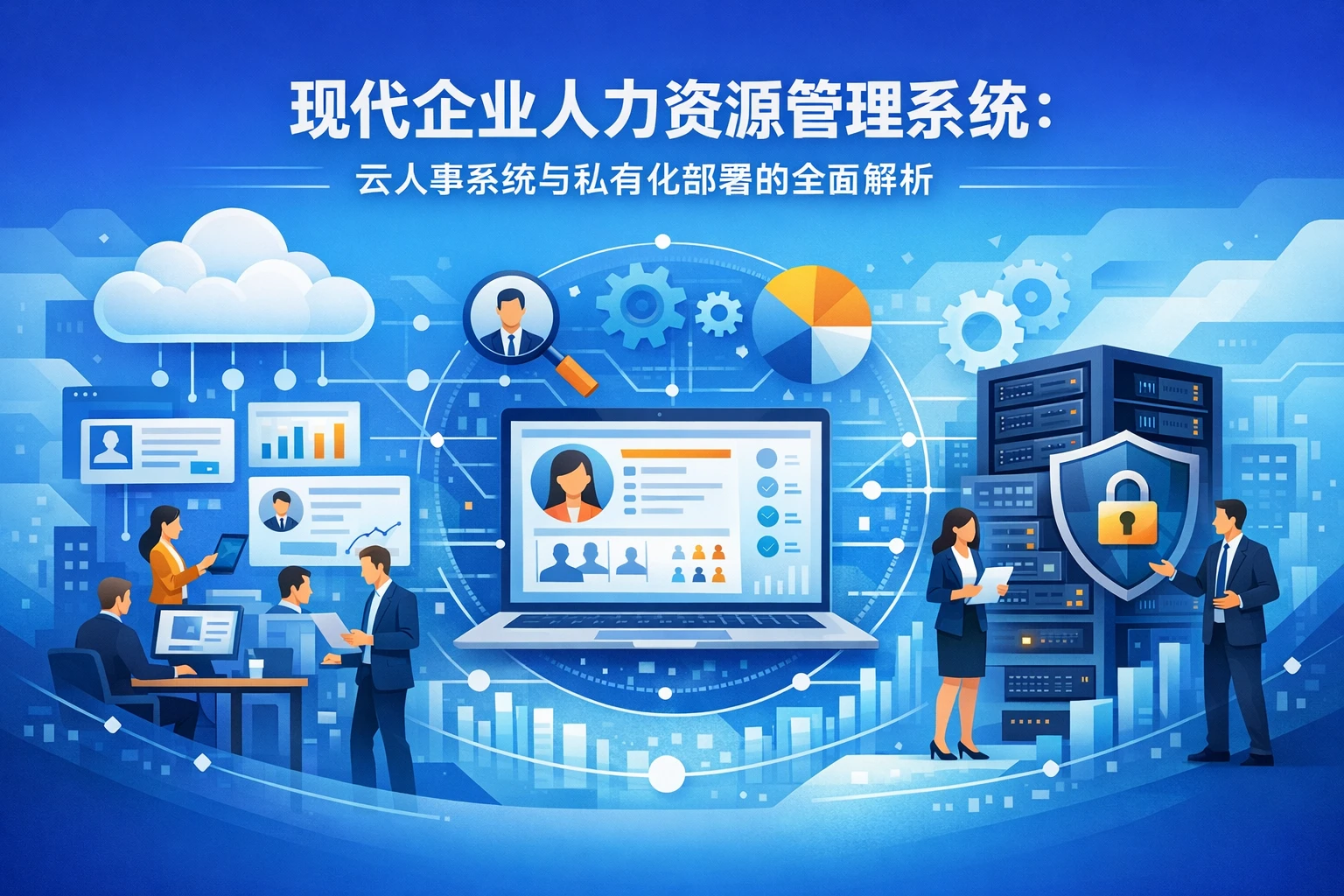 现代企业人力资源管理系统：云人事系统与私有化部署的全面解析