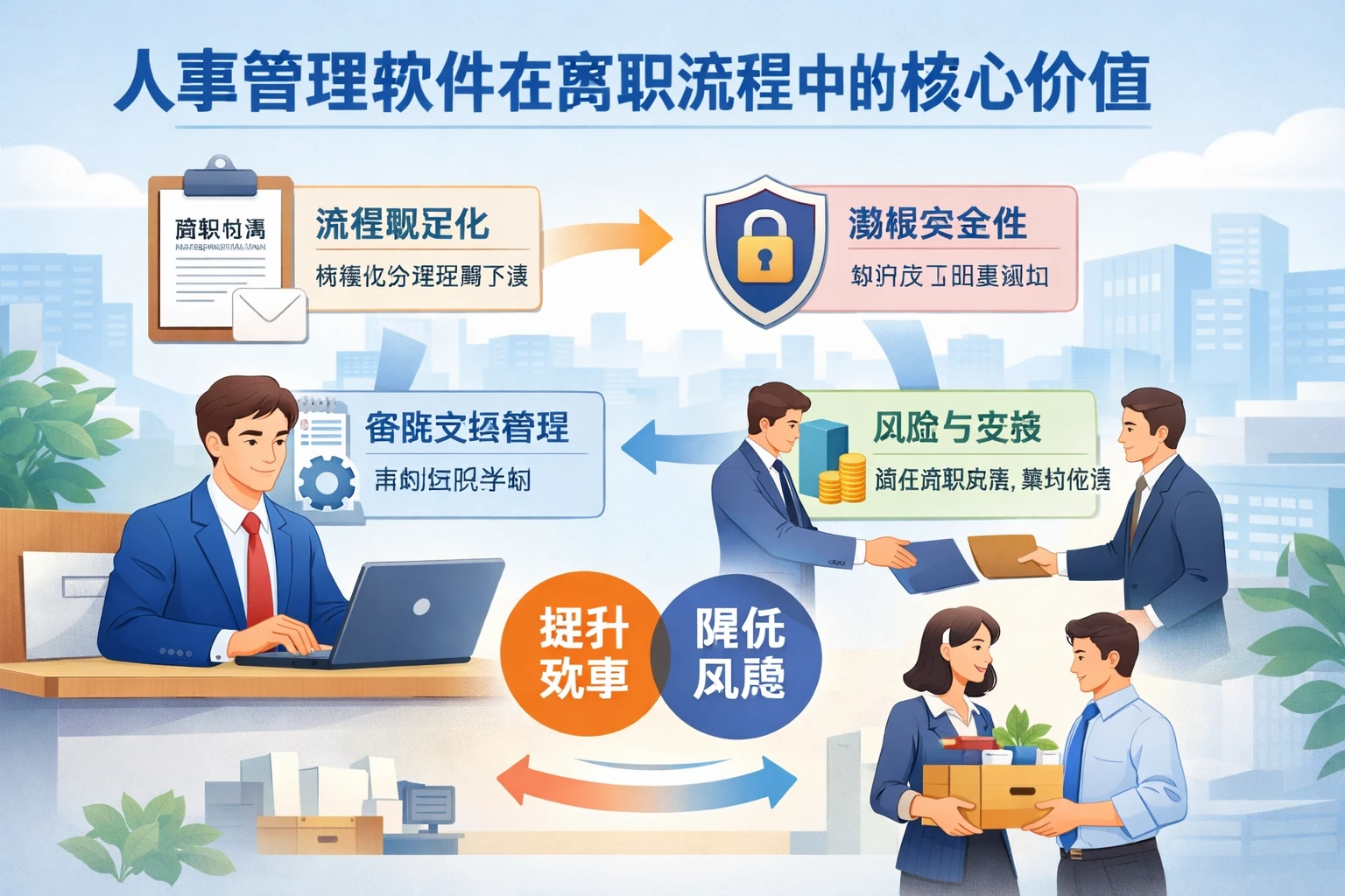 人事管理软件在离职流程中的核心价值