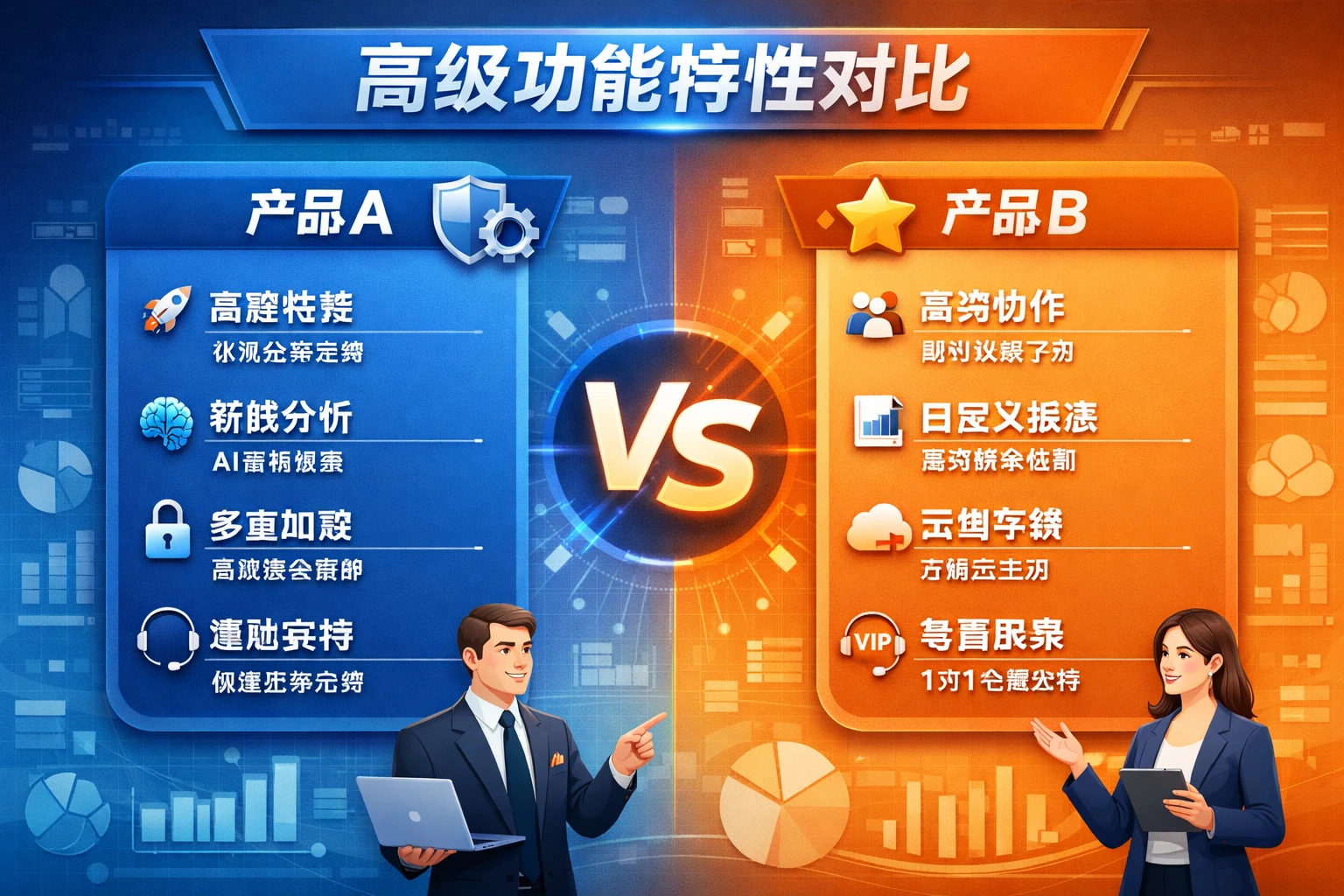 高级功能特性对比