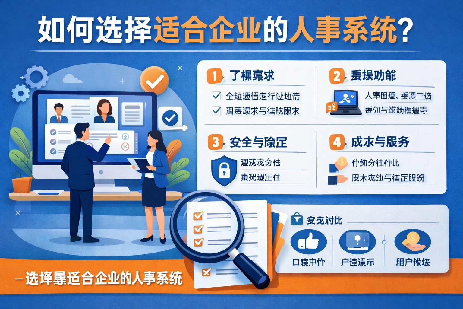 如何选择适合企业的人事系统