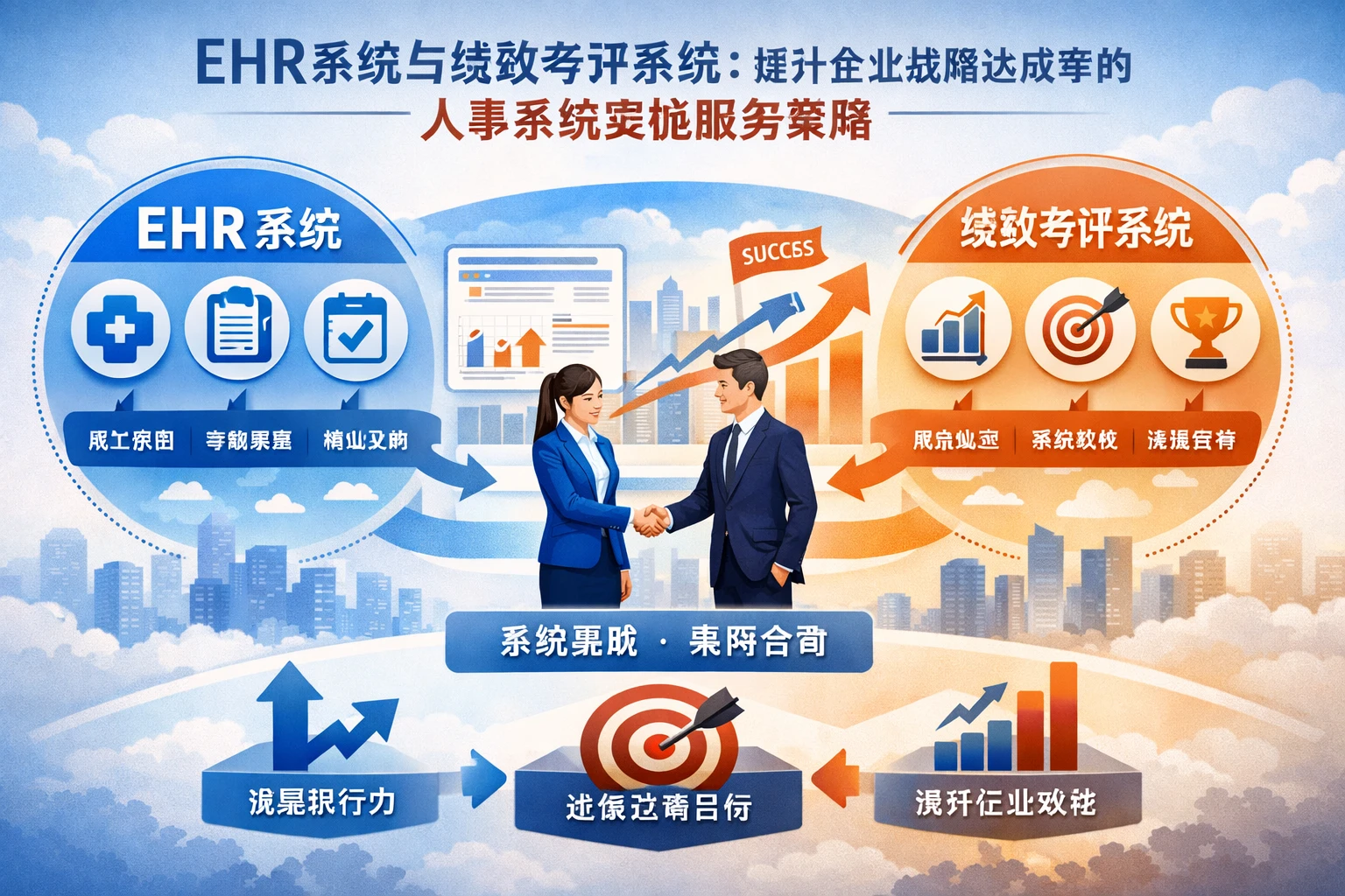 EHR系统与绩效考评系统：提升企业战略达成率的人事系统实施服务策略