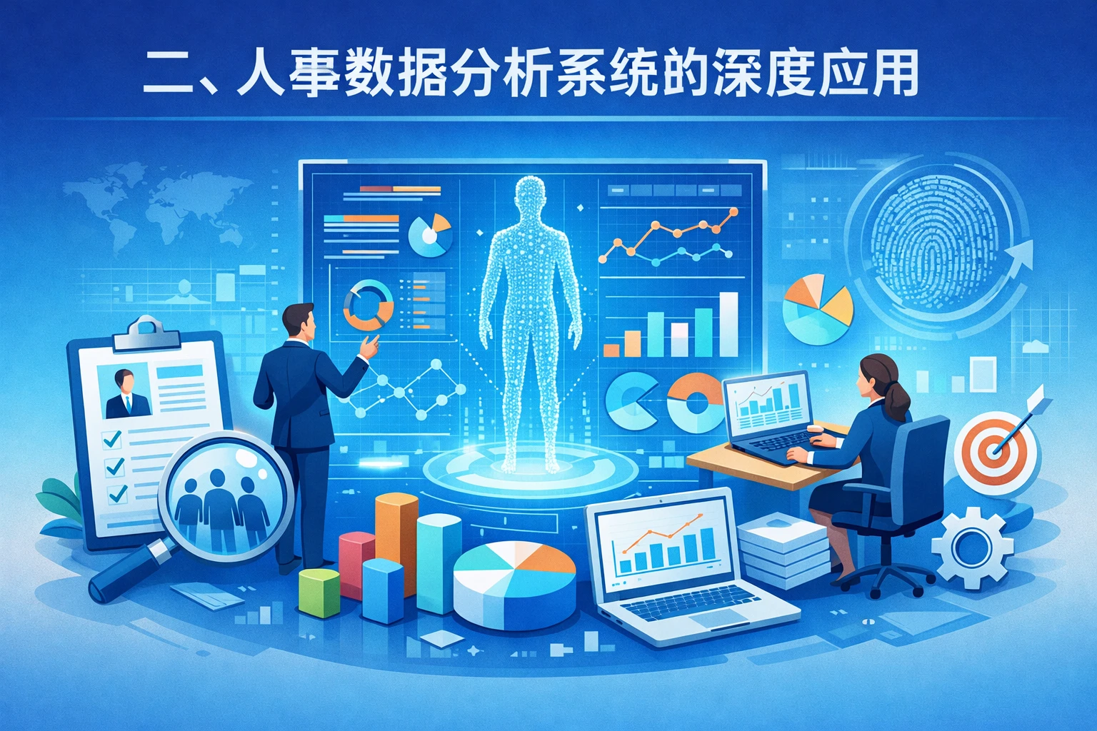 二、人事数据分析系统的深度应用