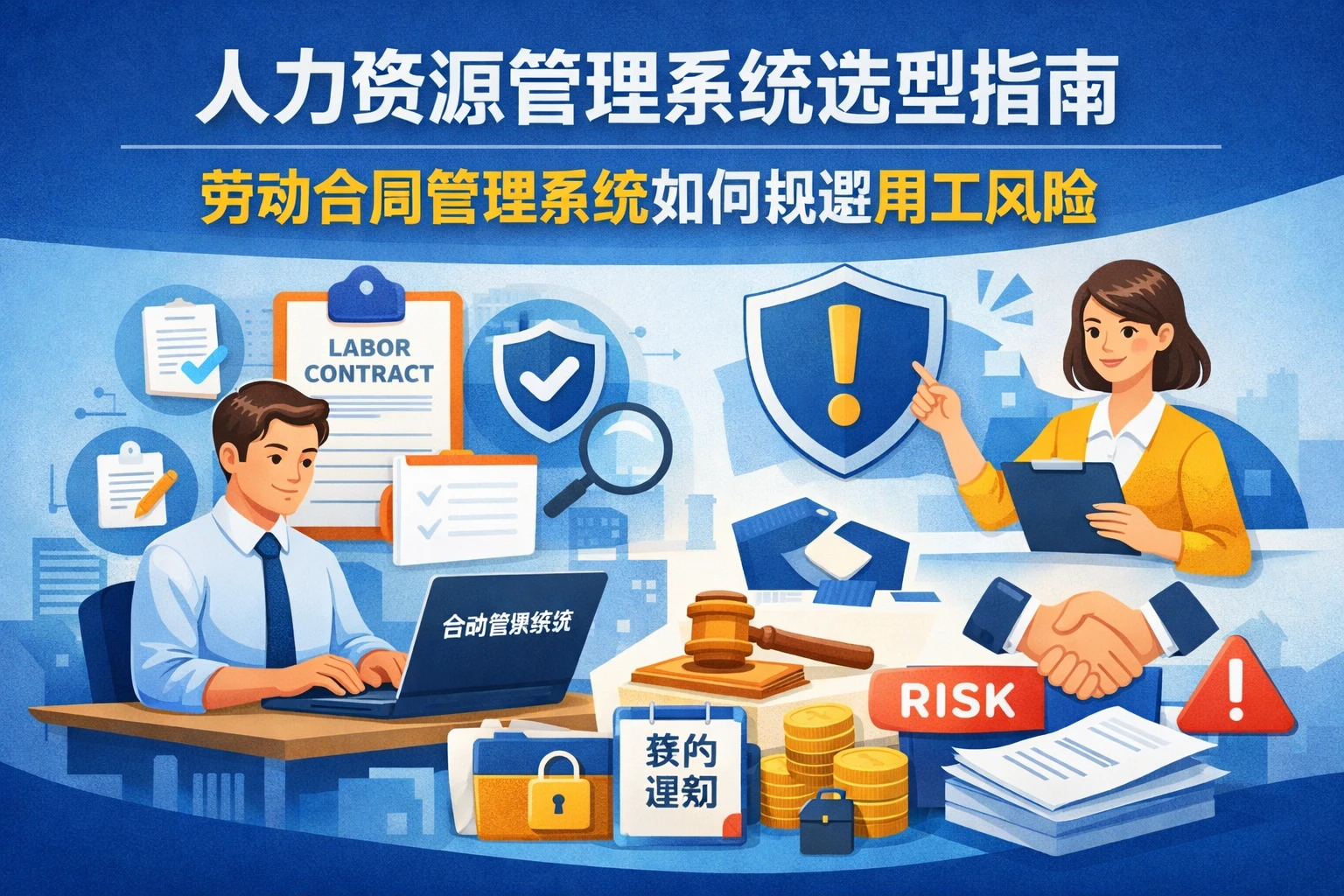 人力资源管理系统选型指南：劳动合同管理系统如何规避用工风险