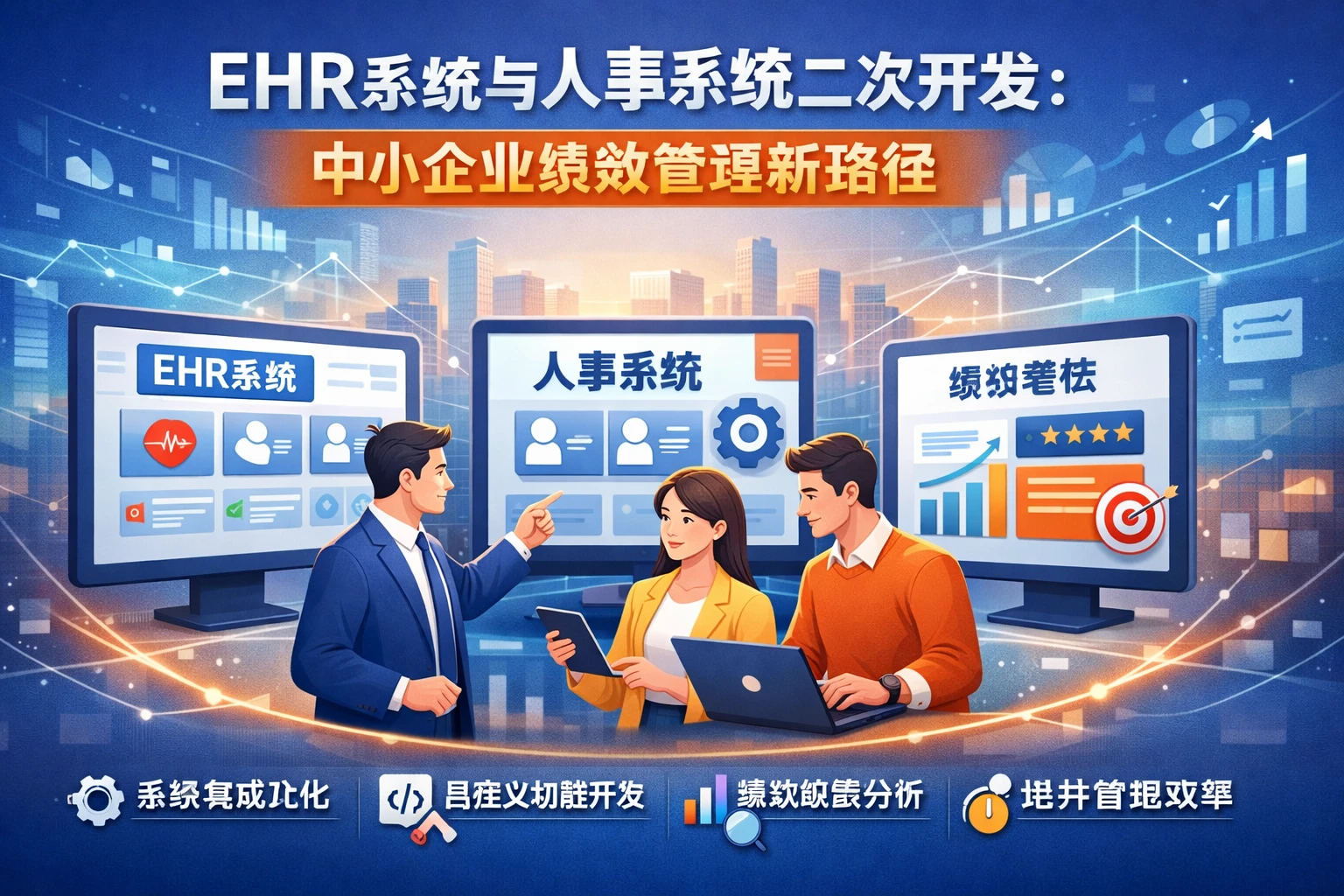 EHR系统与人事系统二次开发：中小企业绩效管理新路径