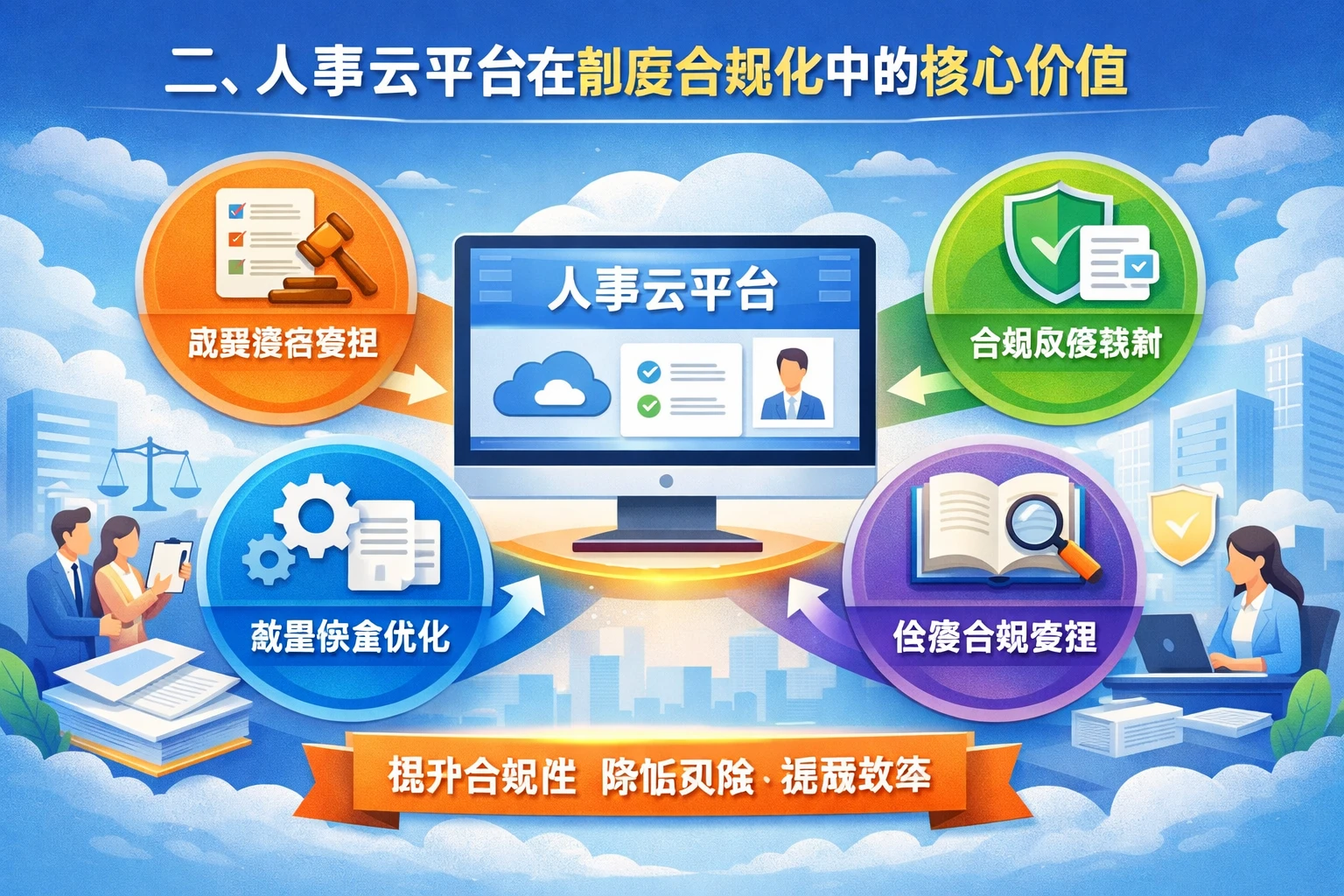 二、人事云平台在制度合规化中的核心价值