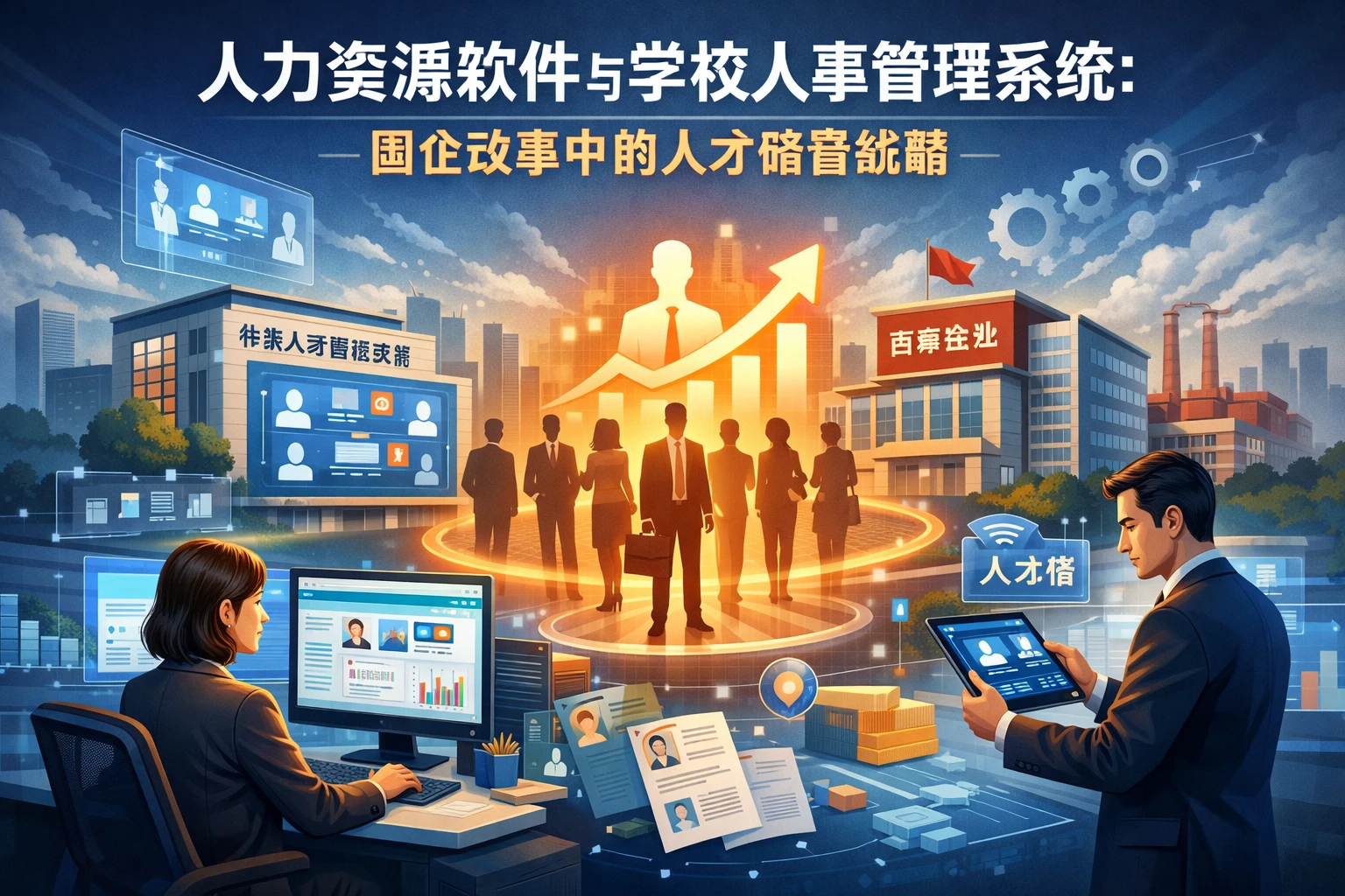 人力资源软件与学校人事管理系统：国企改革中的人才储备战略