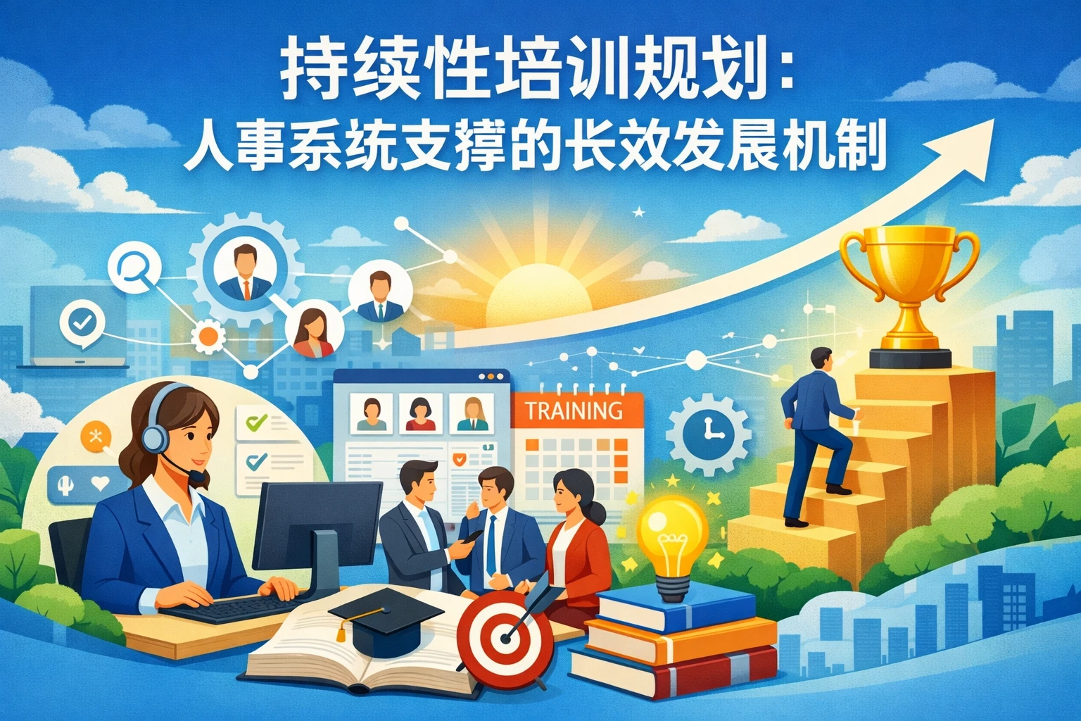 持续性培训规划：人事系统支撑的长效发展机制