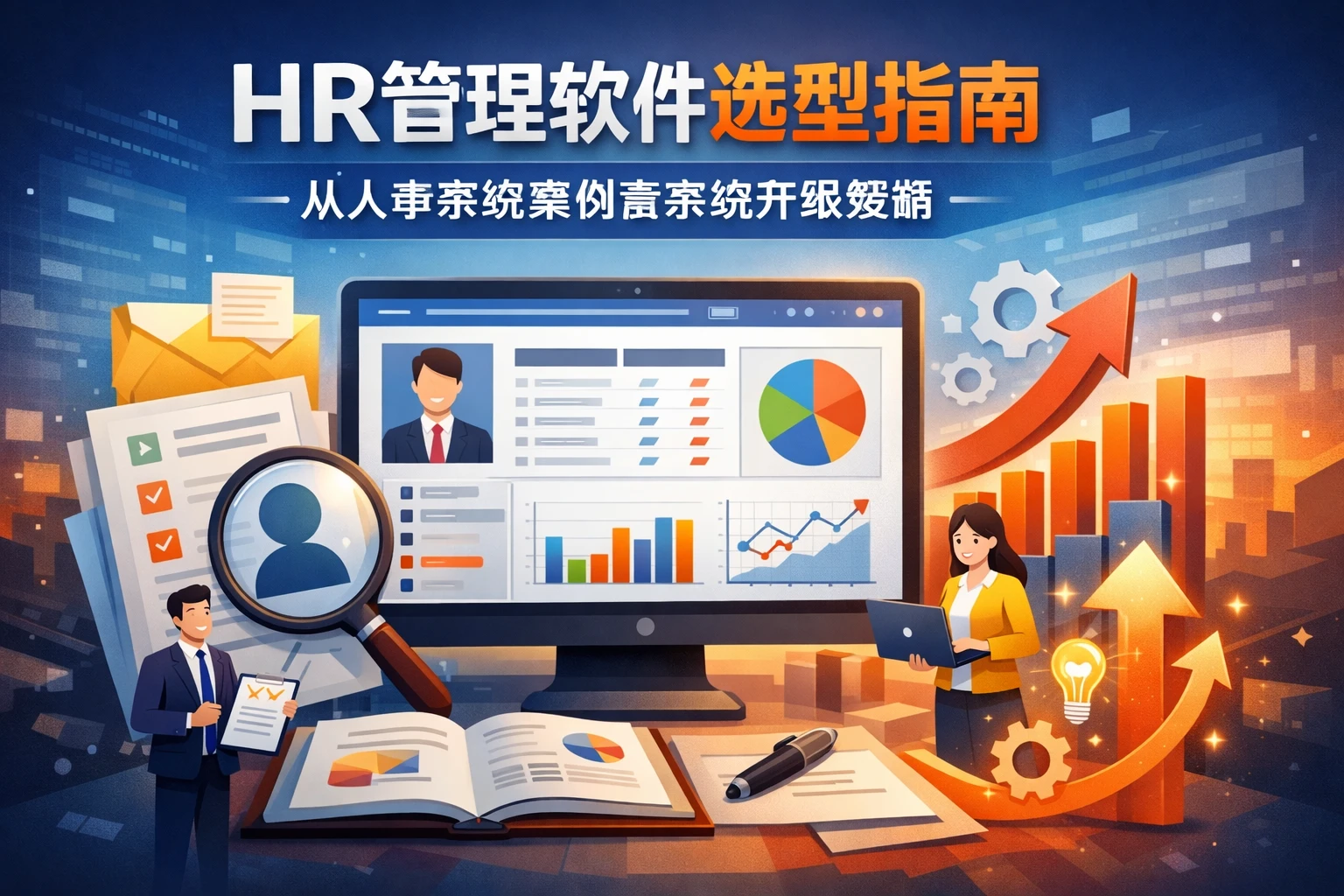 HR管理软件选型指南:从人事系统案例看系统升级策略