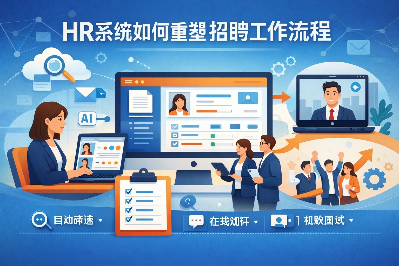 HR系统如何重塑招聘工作流程